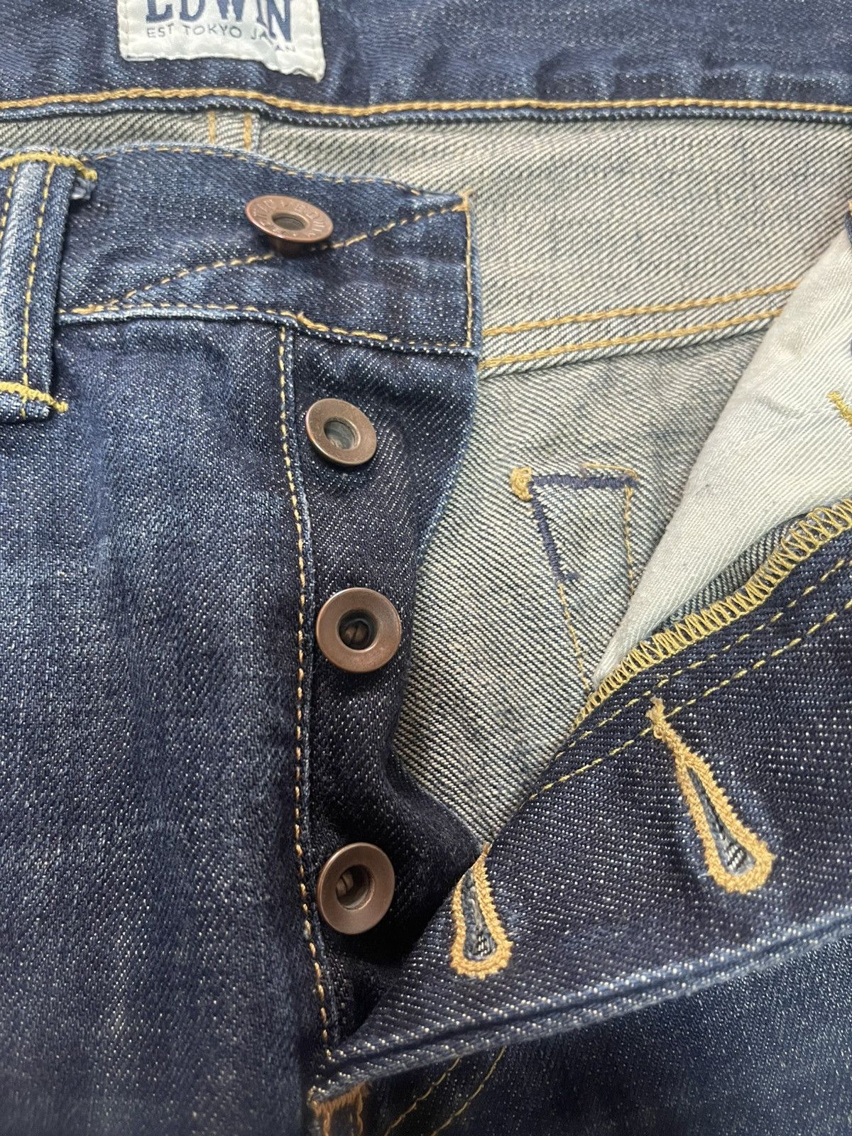 Edwin Edwin ED-80 Slim Jeans Japan Denim Size 30x32 Size US 30 / EU 46 - 13 Thumbnail