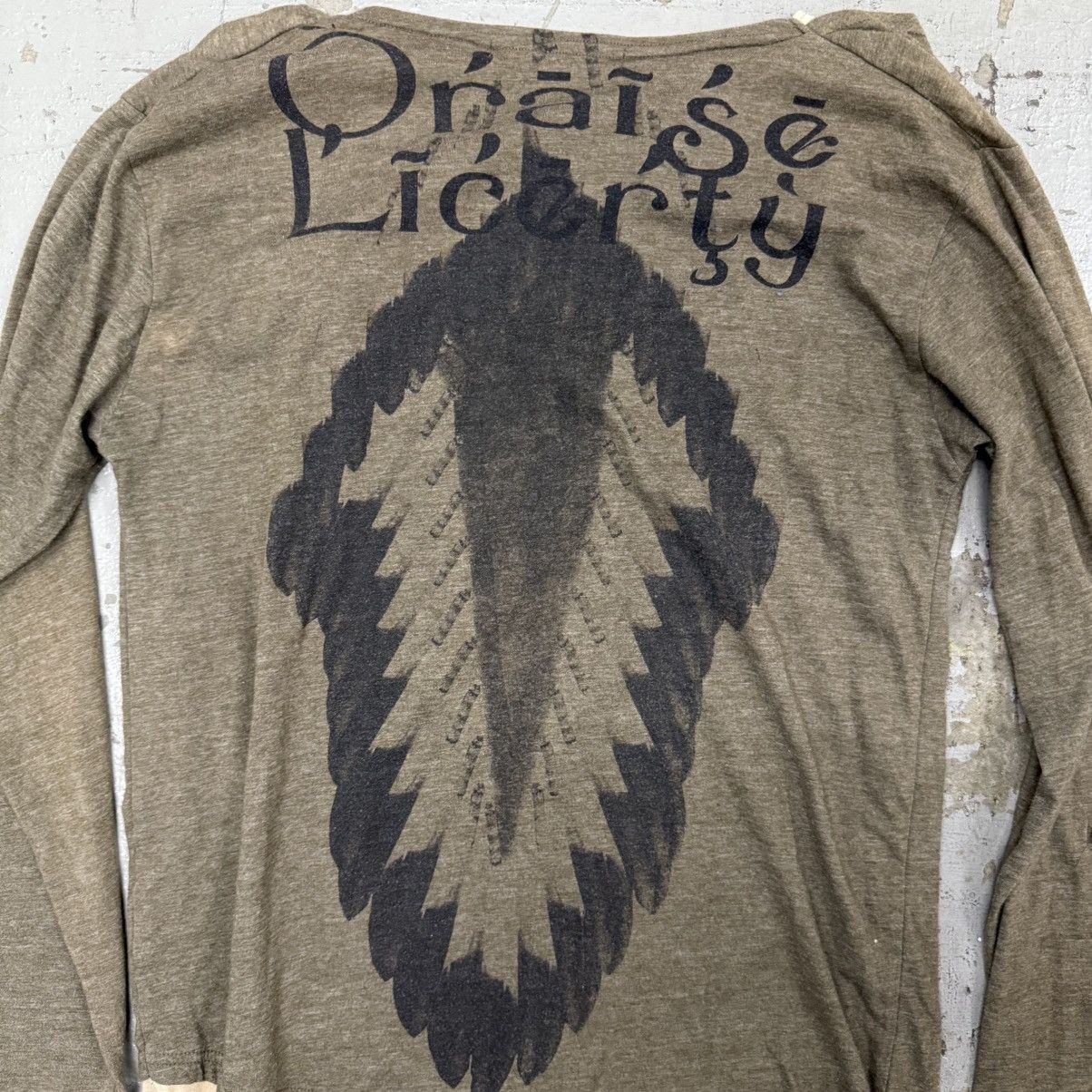 Greg Lauren Greg Lauren Style Avant Garde Layered Top Punk Riot Size US L / EU 52-54 / 3 - 11 Thumbnail