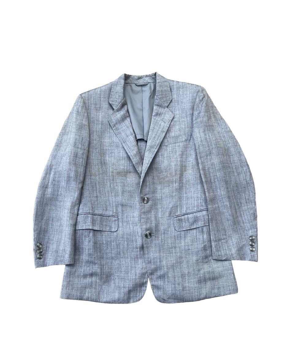 image of Christian Dior Monsieur Christian Dior Suit Jacket in Grey, Men's (Size Small)