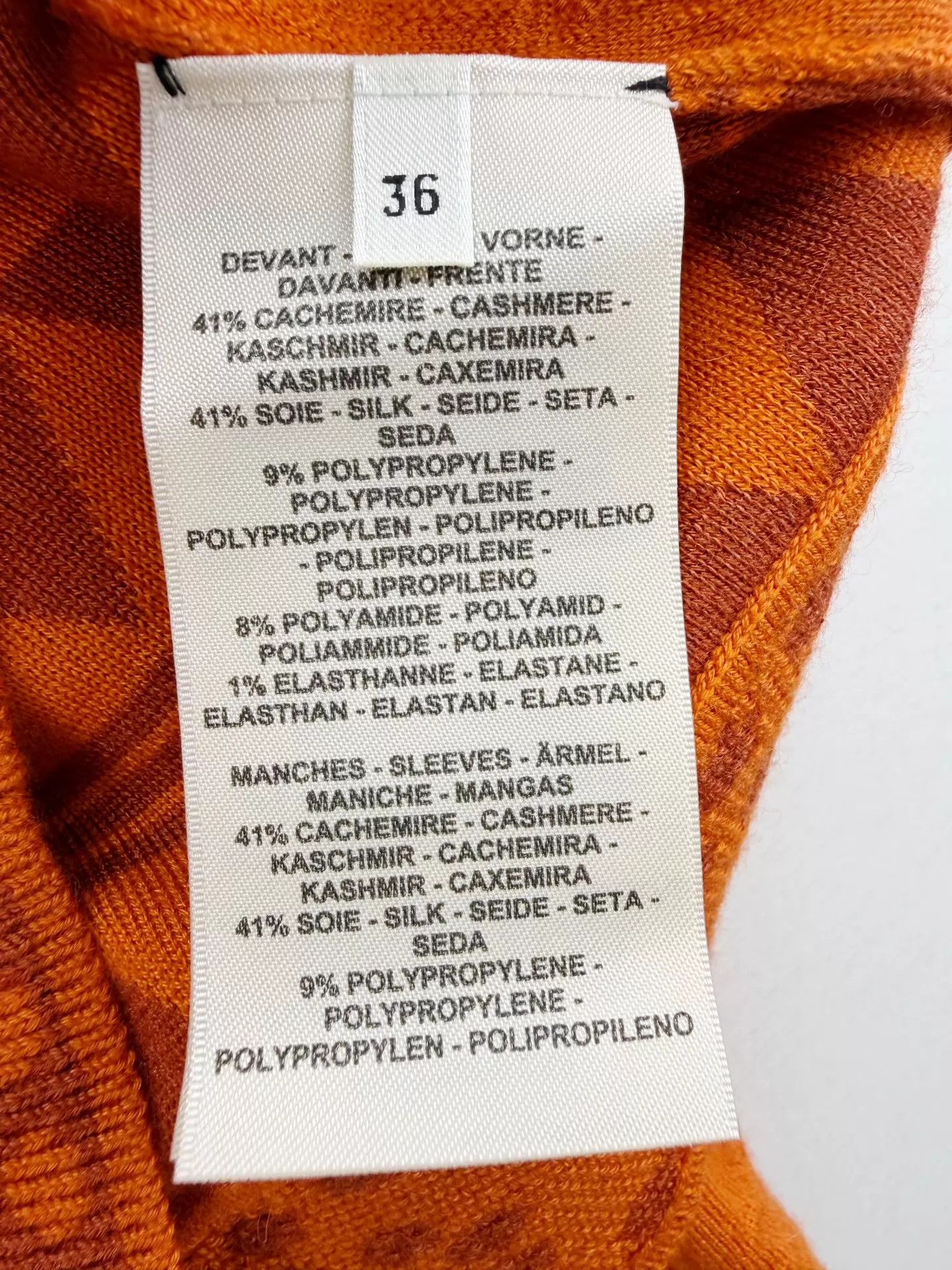 Hermes Hermes Women's Cashmere-Silk Sweater SZ36 New With Tags Size XS / US 0-2 / IT 36-38 - 4 Thumbnail