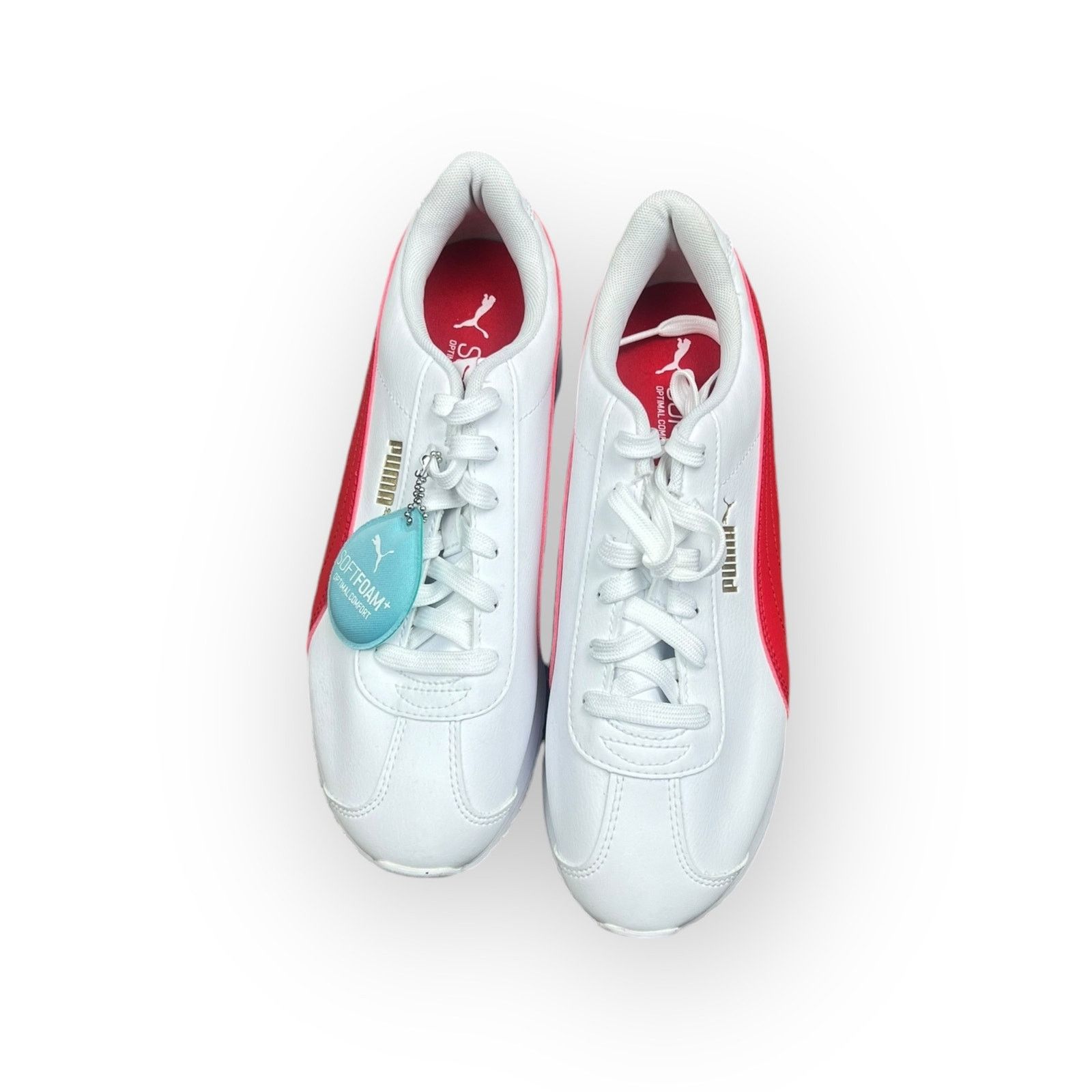 Puma Puma Turino Platform Sneakers Red White and Blue NWOT Size US 8.5 / IT 38.5 - 5 Thumbnail