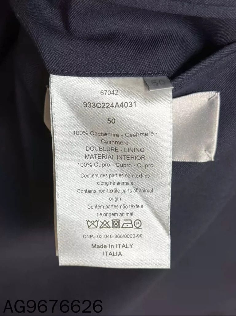 Dior Dior Pure cashmere suit 2502-Nextarrow Size 50R - 5 Thumbnail