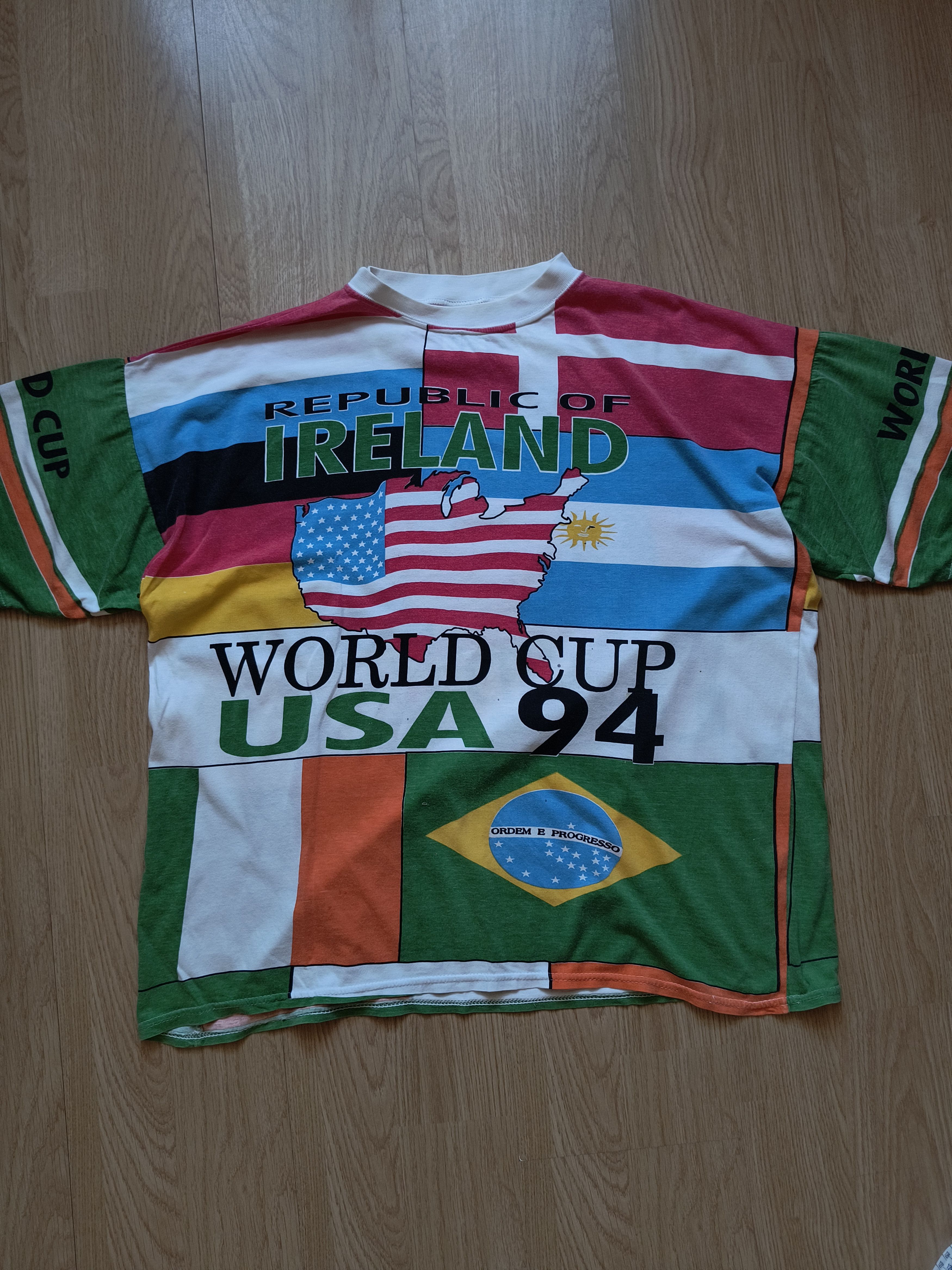 Vintage Vintage Ireland football soccer world cup 94 USA t-shirt Size US L / EU 52-54 / 3 - 1 Thumbnail