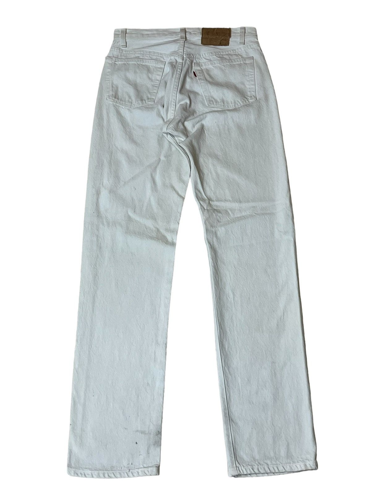 Levi's VINTAGE 80s LEVI’S 501-0651 MADE IN USA WHITE JEANS Size US 29 - 1 Thumbnail