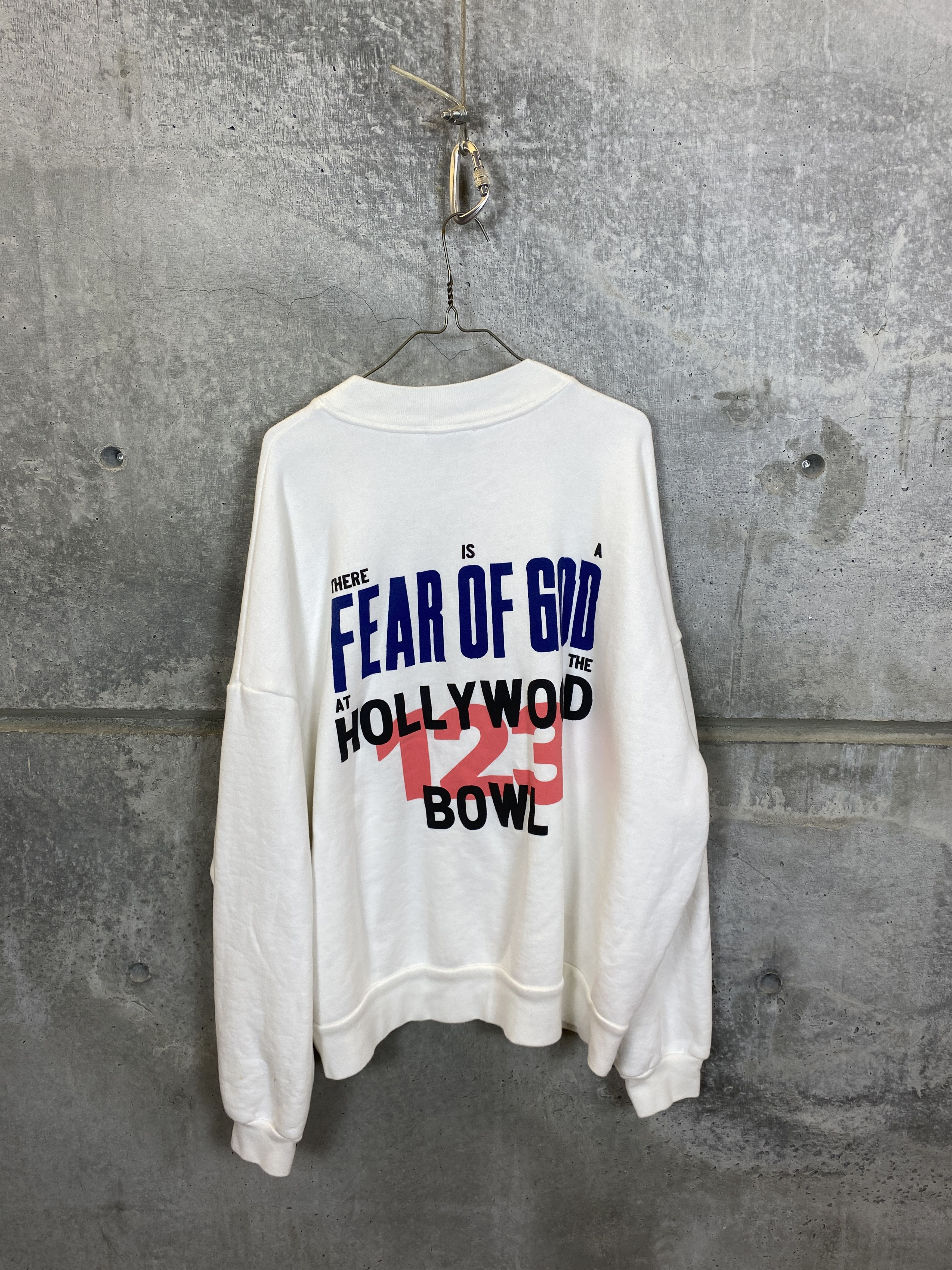 Fear of God × RRR-123 NWOT FEAR OF GOD X RRR-123 OVERSIZED HOLLYWOOD BOWL CREWNECK Size US S / EU 44-46 / 1 - 2 Thumbnail