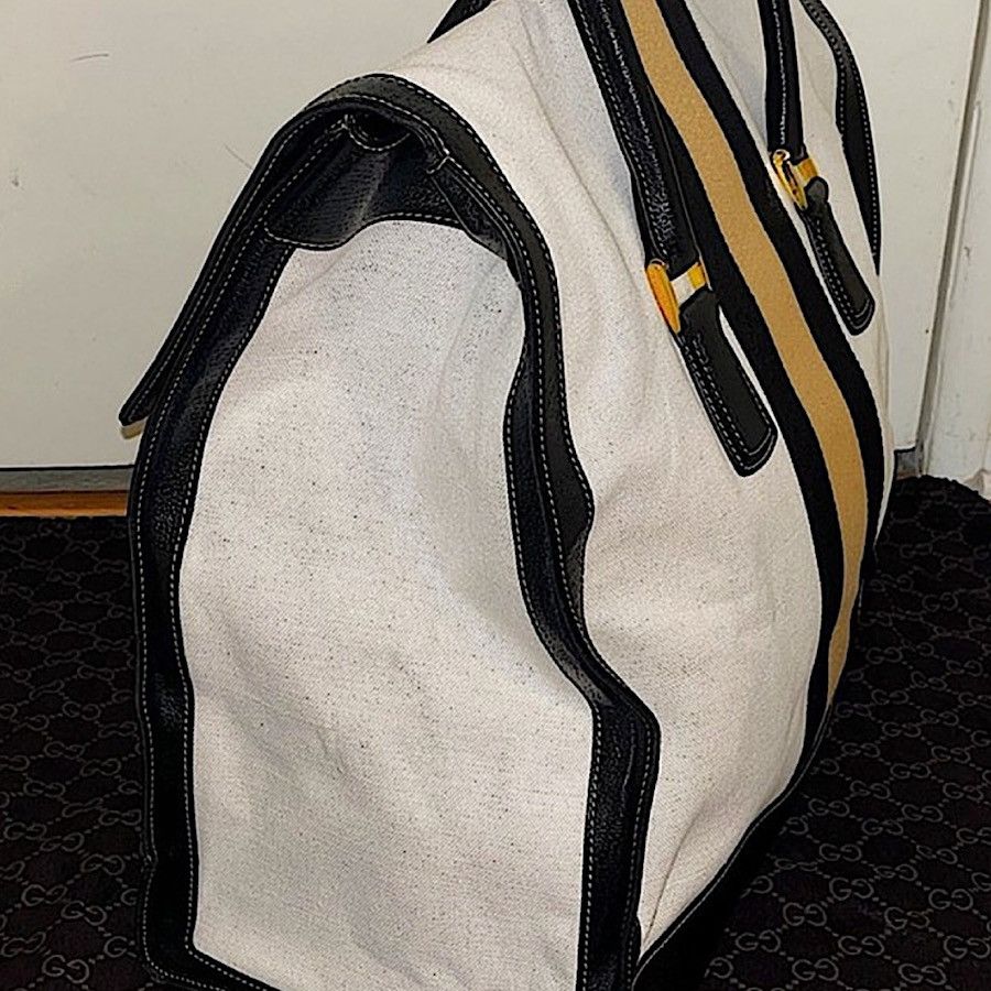 Gucci Authentic Gucci Tom Ford Oversized Web Travel Bag Size ONE SIZE - 6 Thumbnail