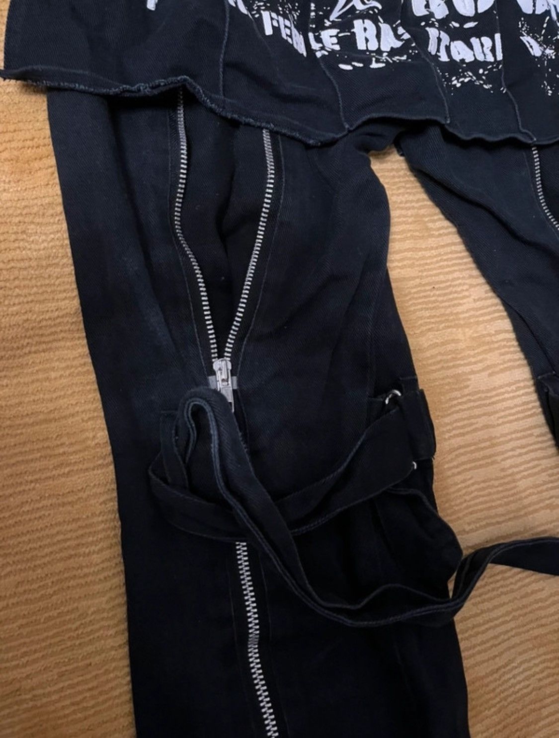 Sex Pot ReVeNGe Sex pot revenge punk bondage skirt overlay pants Size 27" / US 4 / IT 40 - 5 Thumbnail