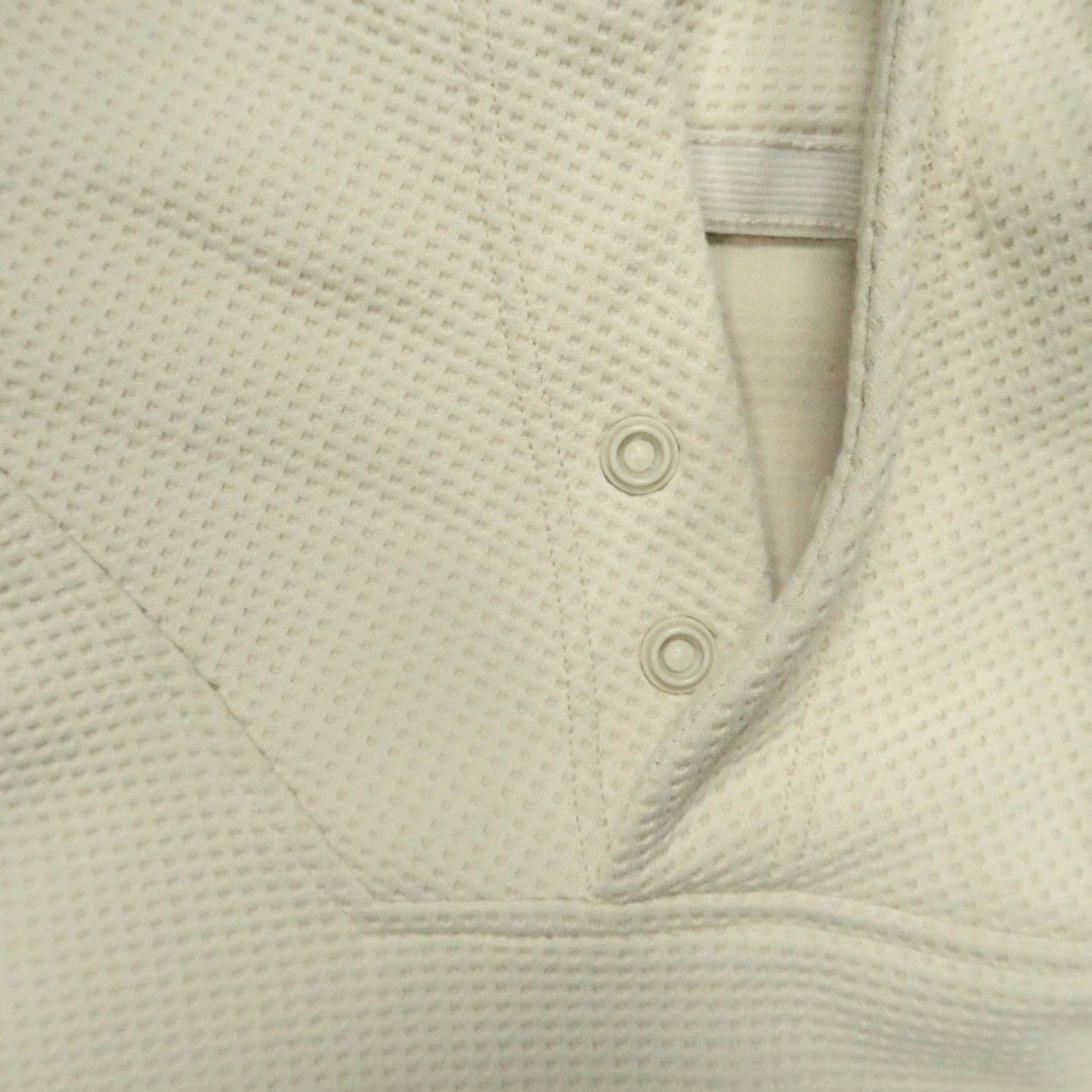 Lululemon Lululemon Hoodie Men Medium Natural Ivory Shift Stitch Snap Pullover Long Sleeve Size US M / EU 48-50 / 2 - 3 Thumbnail