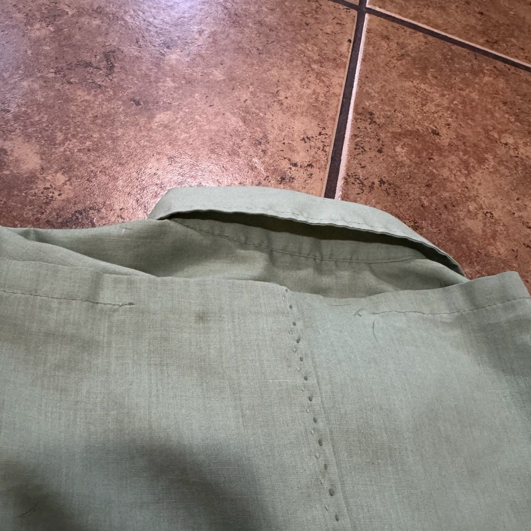 Vintage VINTAGE Pilgrim Shirt Button Front Green Size M Cotton 1960s-70s Shirt Mens Rockabilly Shirts Regular Long Sleeve Button-Front Green Mens Size US M / EU 48-50 / 2 - 7 Thumbnail
