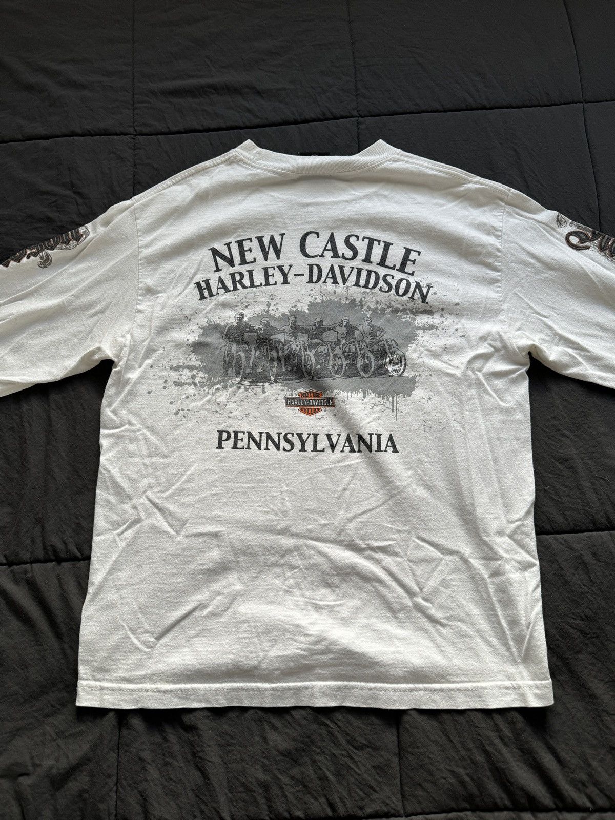 Harley Davidson × Vintage Vintage Long Sleeve Harley Davidson Size US M / EU 48-50 / 2 - 2 Thumbnail
