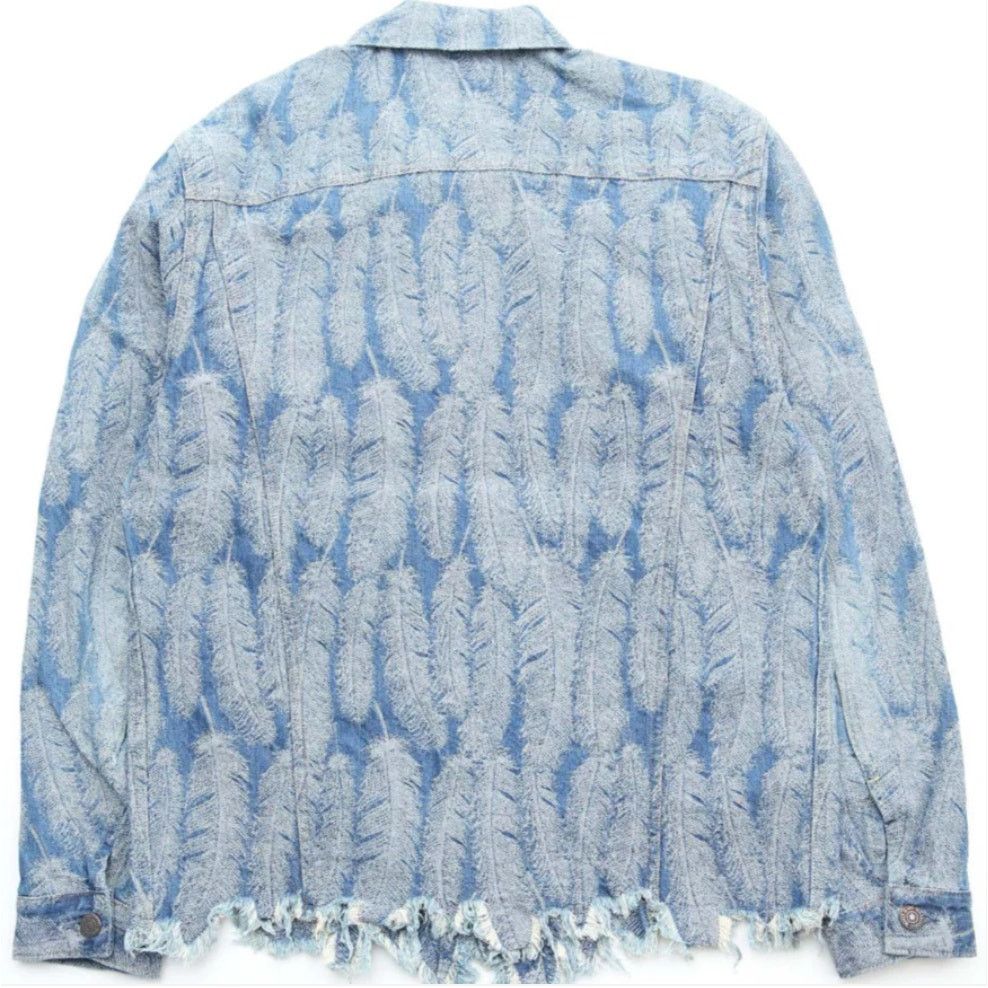Kapital Kapital Magpie Feather 3rd Jacket Light Indigo Size US L / EU 52-54 / 3 - 2 Thumbnail