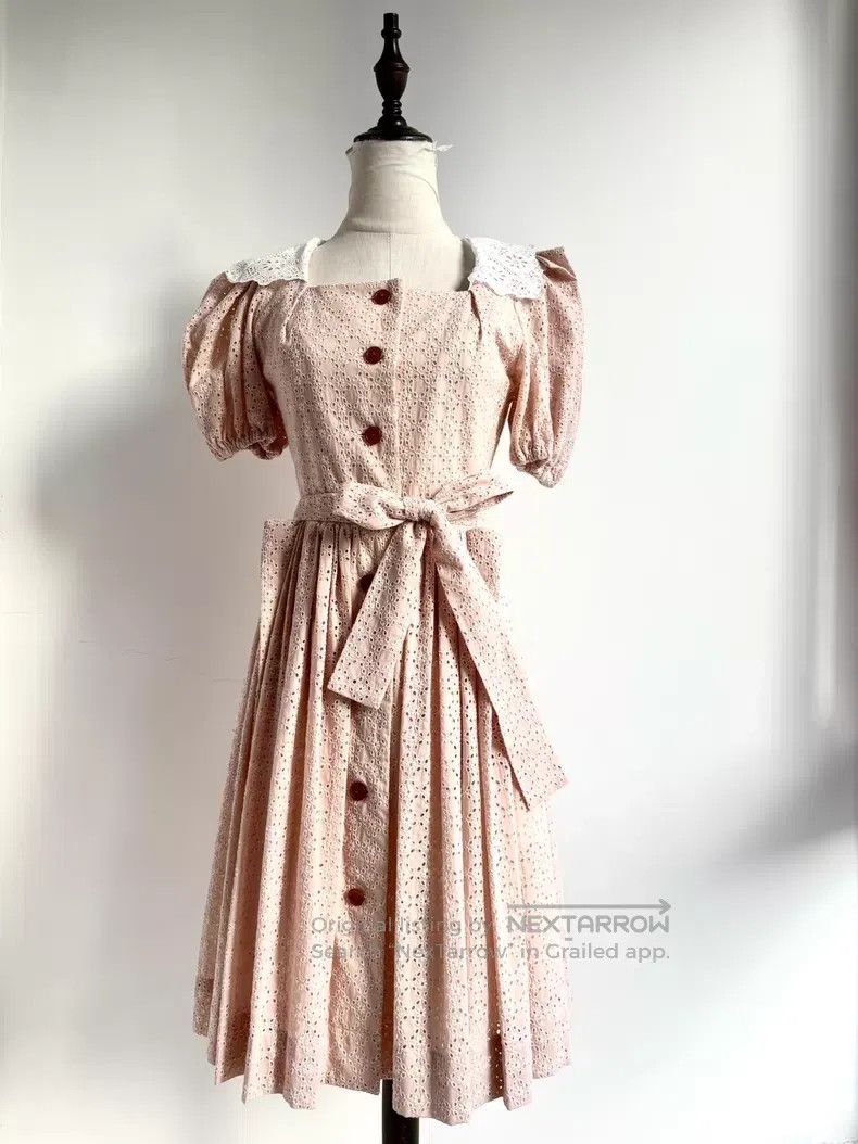 blush pink lace maxi dress Norelle Lace Maxi Dress- Light Pink – Monkee's of Ridgeland main image 0