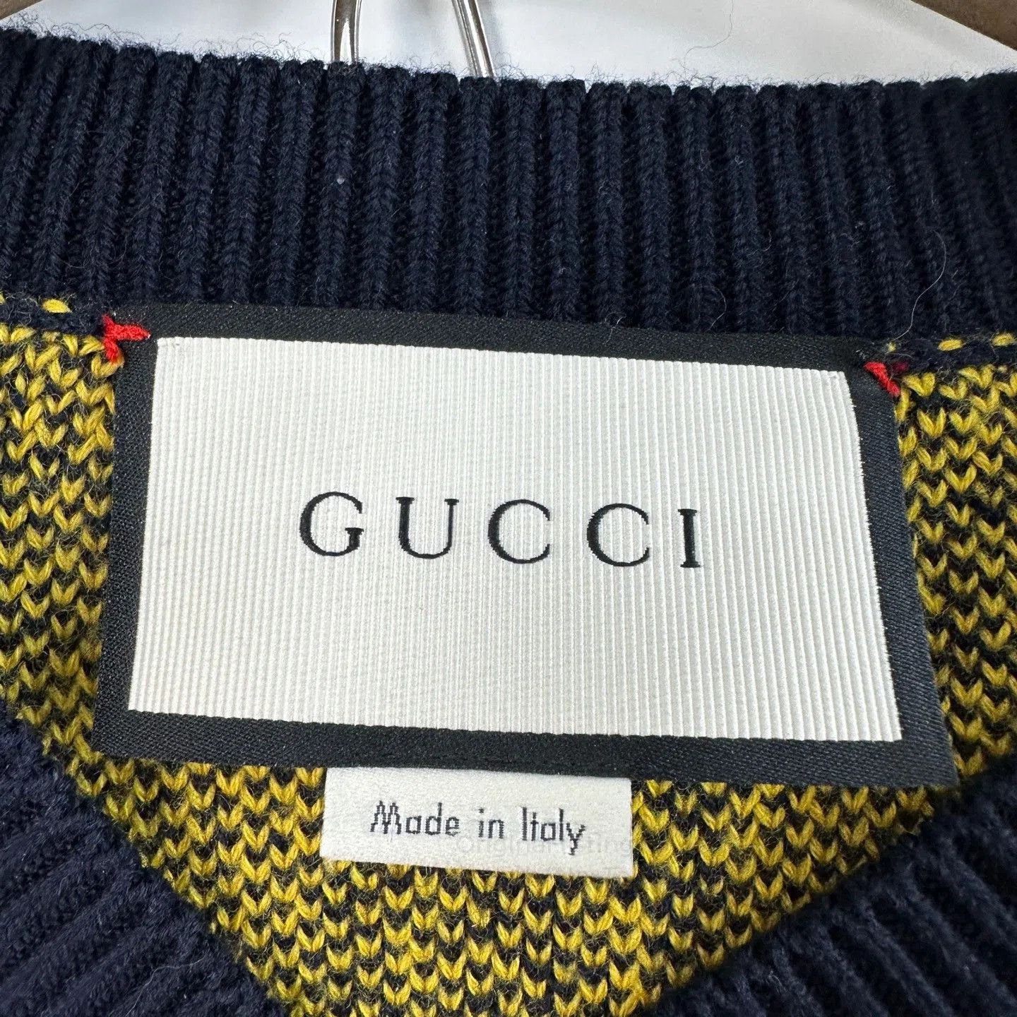 Gucci Gucci GG All-Over Print Short-Sleeve Knit. Size M / US 6-8 / IT 42-44 - 4 Thumbnail