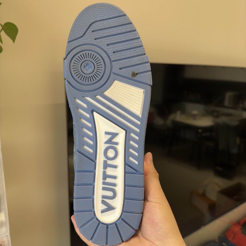 Louis Vuitton Louis Vuitton Trainer Leather Low-Top Sneakers -2508 Size US 9.5 / EU 42-43 - 8 Thumbnail