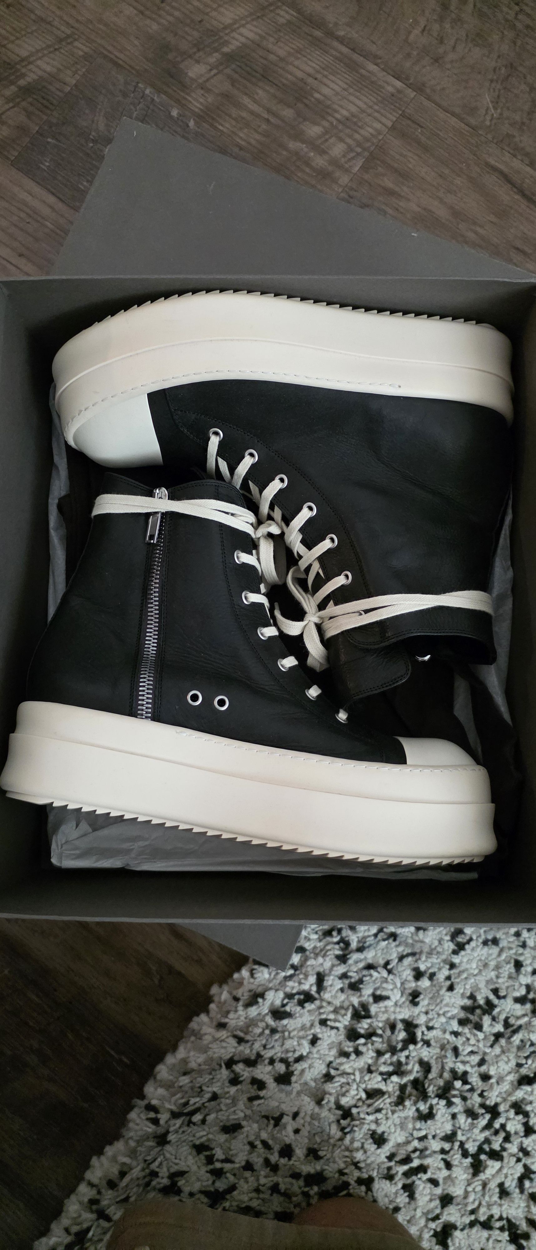 Rick Owens Rick Owens Mega Bumper Ramones Size US 11 / EU 44 - 1 Thumbnail