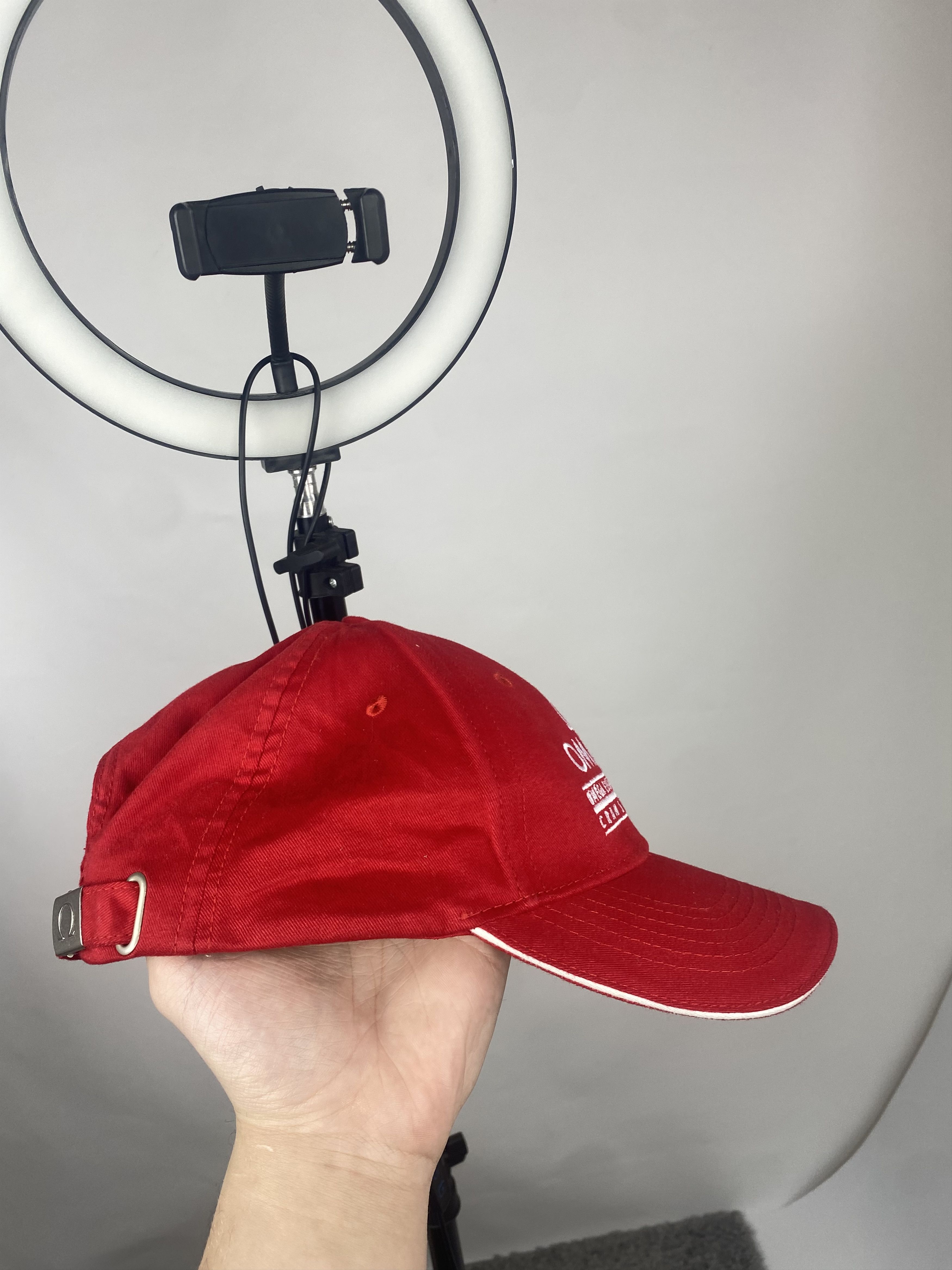 Omega Vintage 90s Watches cap ahat Omega Big Logo Size ONE SIZE - 3 Thumbnail