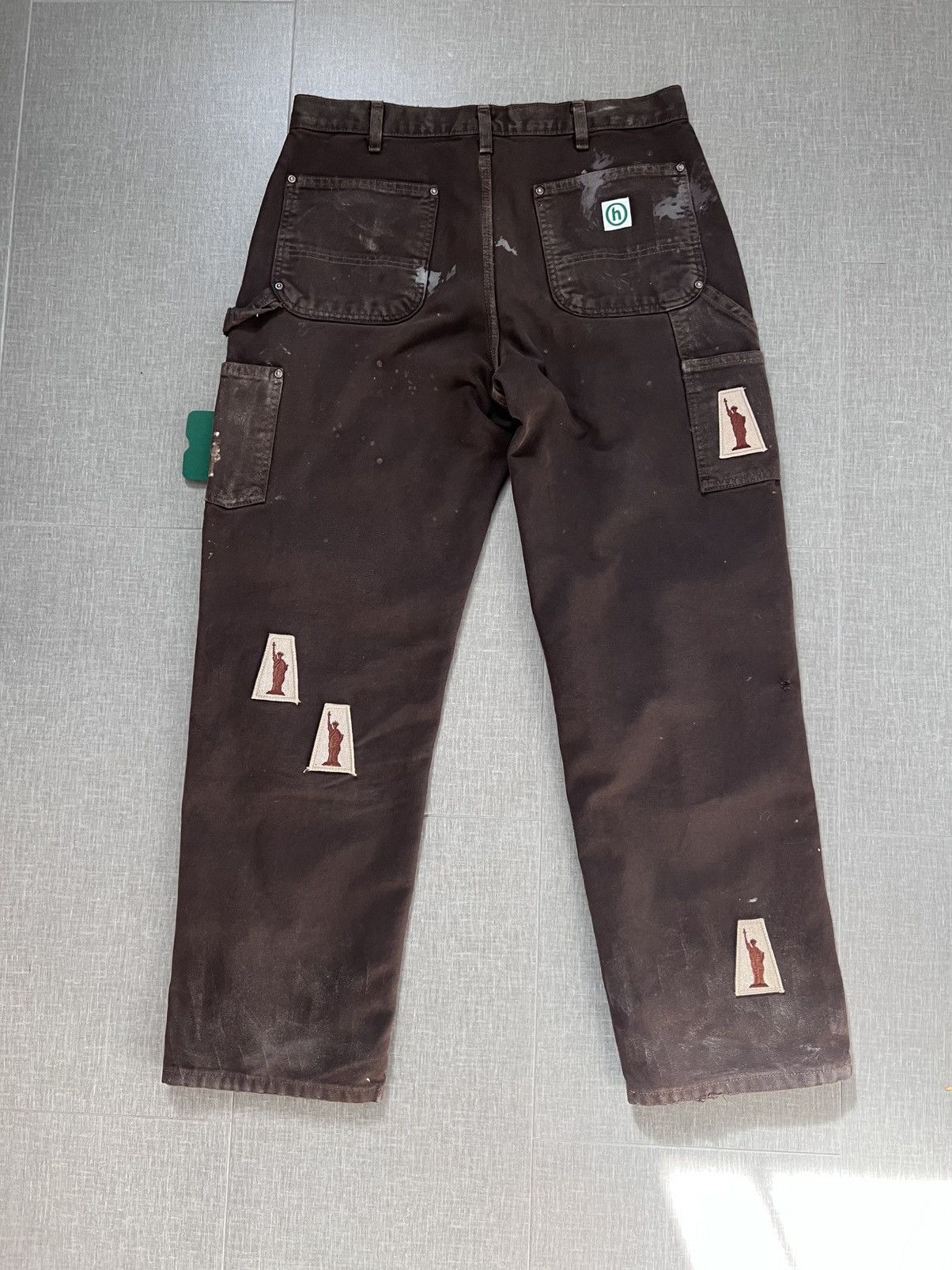 HIDDEN Hidden NY: Gems 22 Painted Liberty Double Knee Pant Size US 32 / EU 48 - 2 Thumbnail