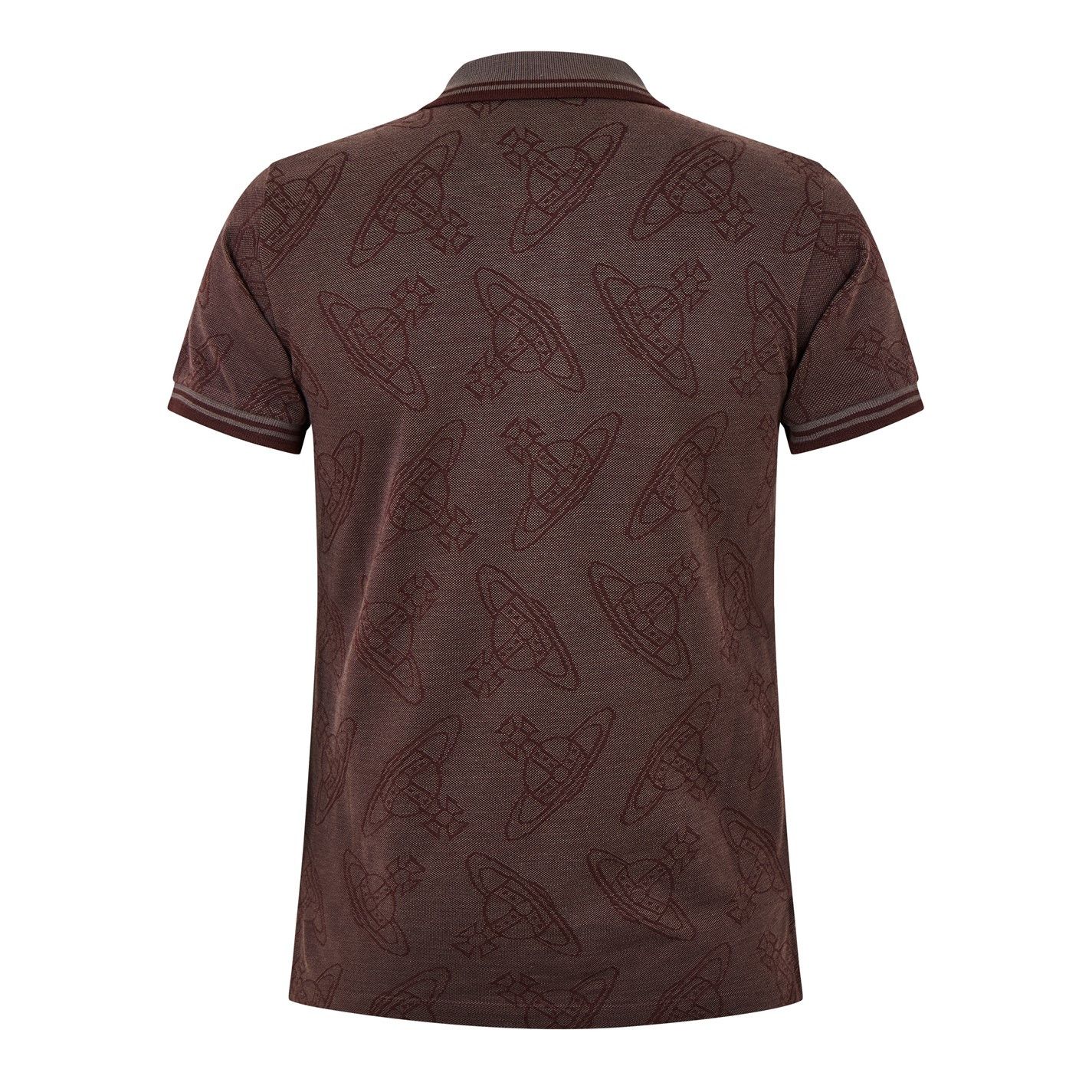 Vivienne Westwood o1g2r1mq0526 Classic Polo Shirt in Brown Size US S / EU 44-46 / 1 - 5 Thumbnail