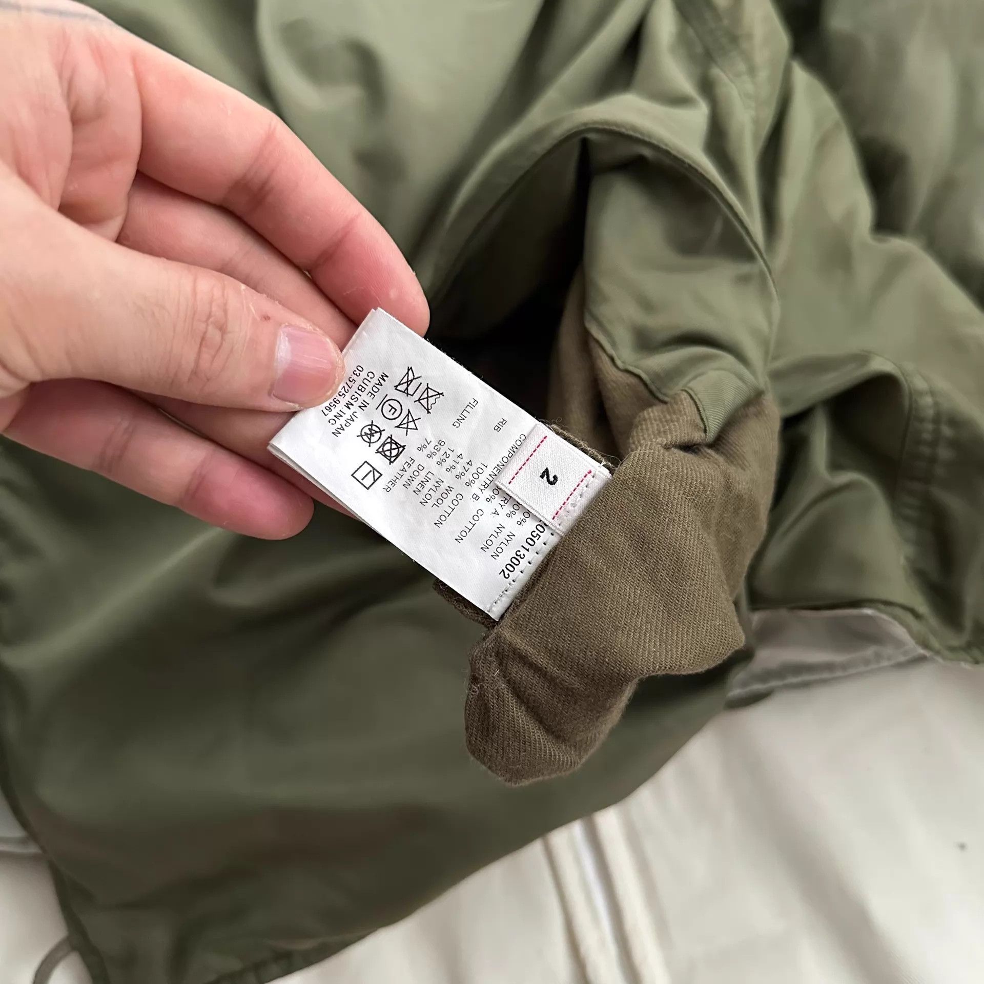 Visvim VISVIM 23AW CORPS Down JKT Size 2 Natural Dye White Down Size US M / EU 48-50 / 2 - 8 Thumbnail