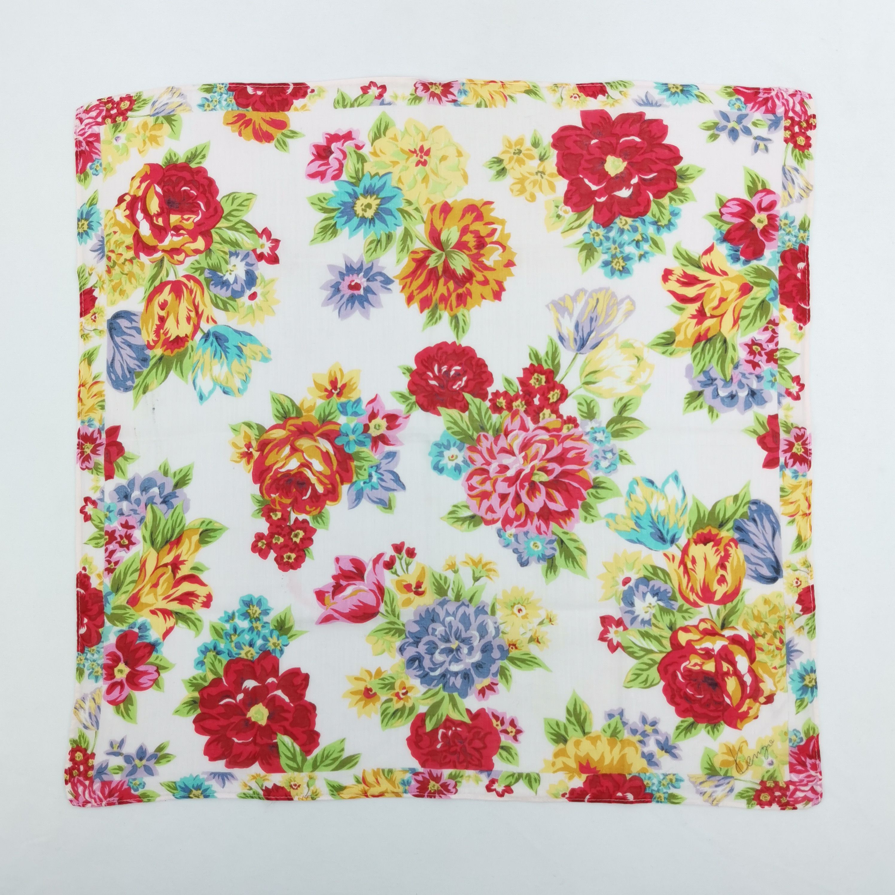 Japanese Brand Vintage Kenzo Handkerchief Neckerchief Bandana Size ONE SIZE - 2 Thumbnail