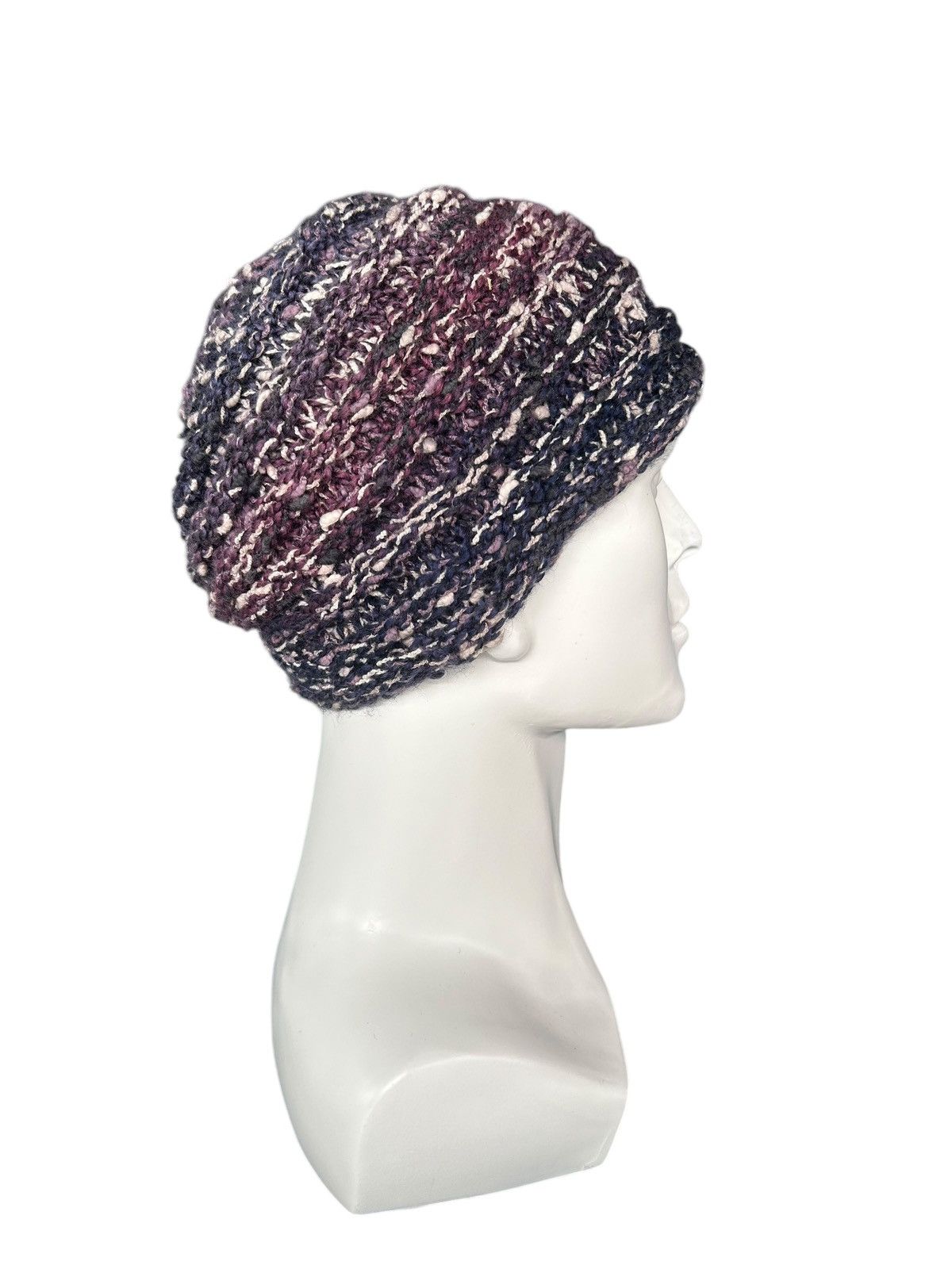 Japanese Brand × Kapital × Vintage Crochet Knitted handmade Beanie Hats ☠️☠️ Size ONE SIZE - 3 Thumbnail