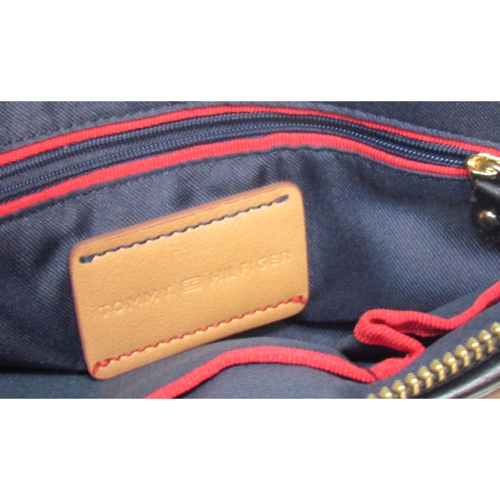 Tommy Hilfiger Tommy Hilfiger Crossbody Bag Purse Black Brown Bag Solid Logo Vintage No Size ONE SIZE - 3 Thumbnail