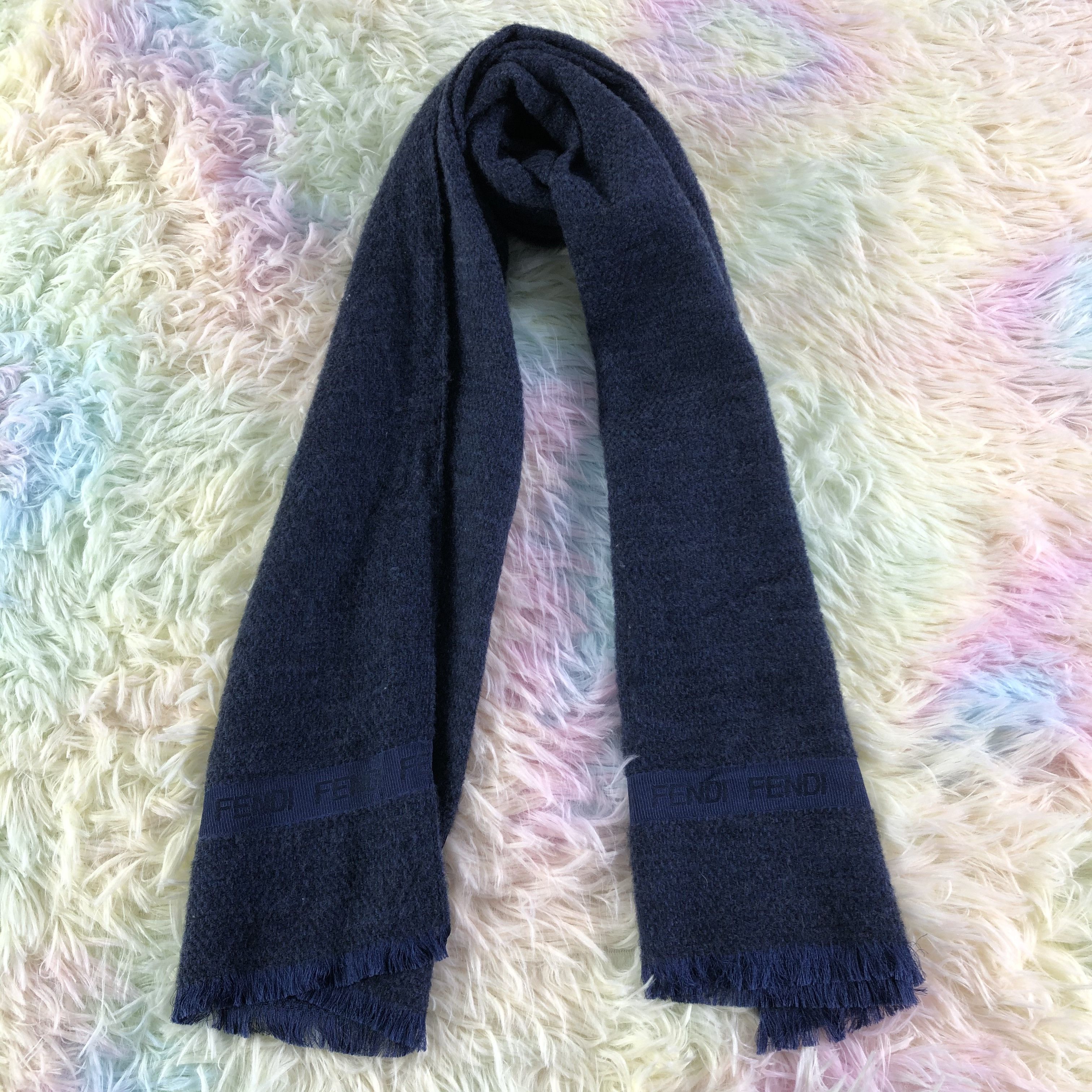 Vintage Fendi Scarf / Muffler / Neckwear Size ONE SIZE - 1 Thumbnail