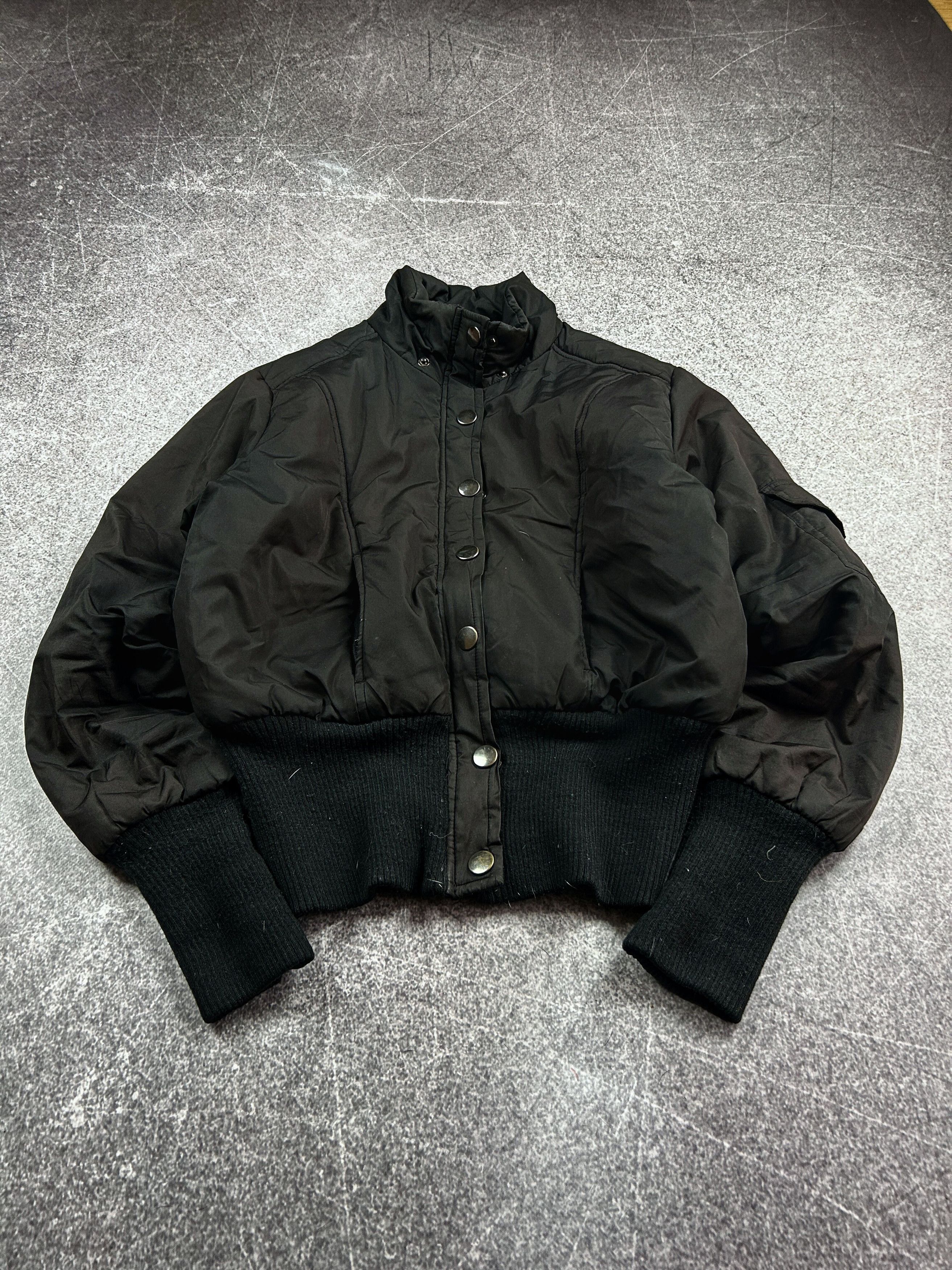 Japanese Brand Vintage Rick Owens Balenciaga Style Cropped Jacket Y2K 90S Size US S / EU 44-46 / 1 - 3 Thumbnail