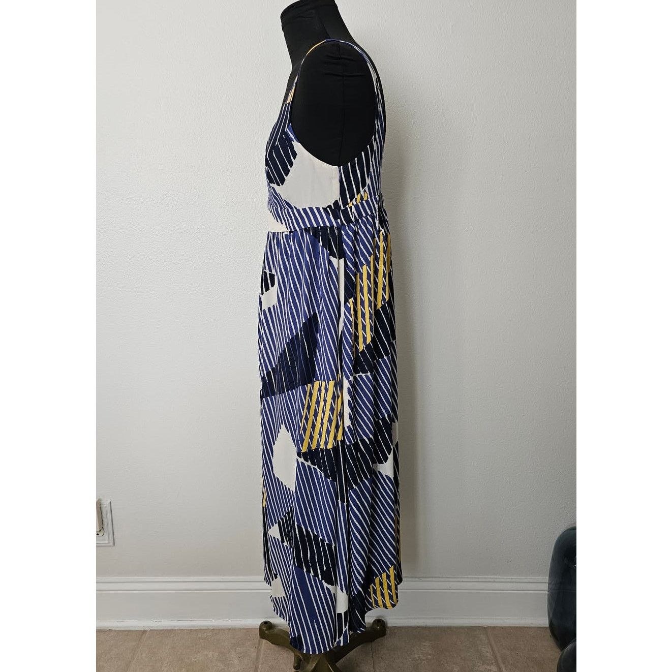 Banana Republic EUC BANANA REPUBLIC Empire-Waist Midi Chiffon Summer Dress 2 Size XS / US 0-2 / IT 36-38 - 6 Thumbnail