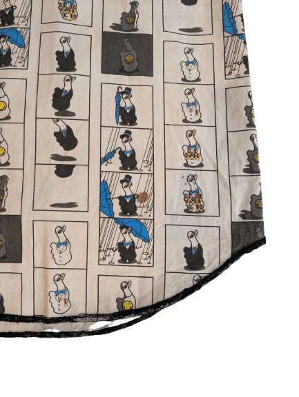 Number (N)ine NUMBER (N)INE SS02 MODERN AGE COMIC STRIP SHIRT Size US L / EU 52-54 / 3 - 8 Thumbnail