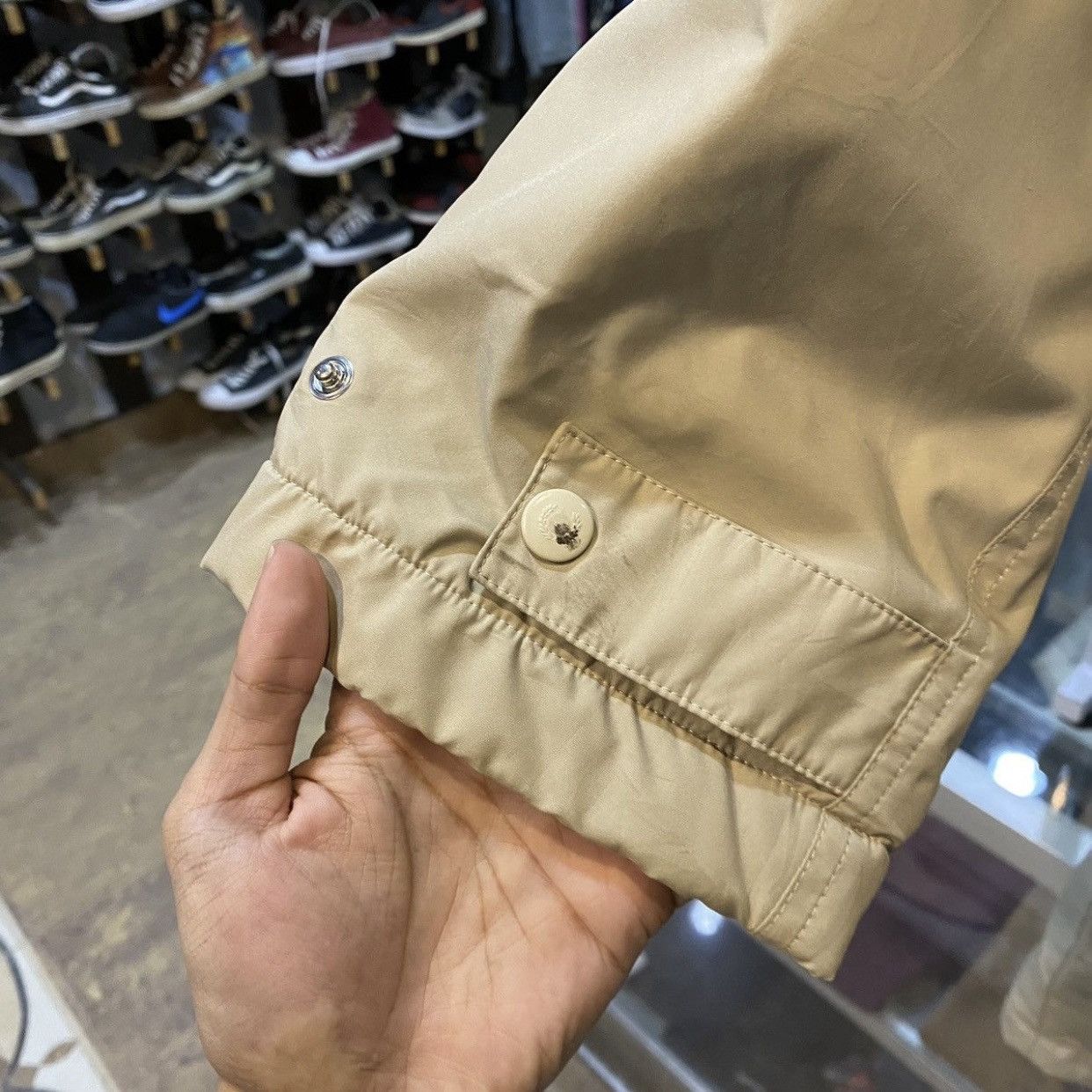 Fred Perry Fred Perry Vintage Sherpa Line Bench Coat Parka Jacket Beige Size US XL / EU 56 / 4 - 7 Thumbnail