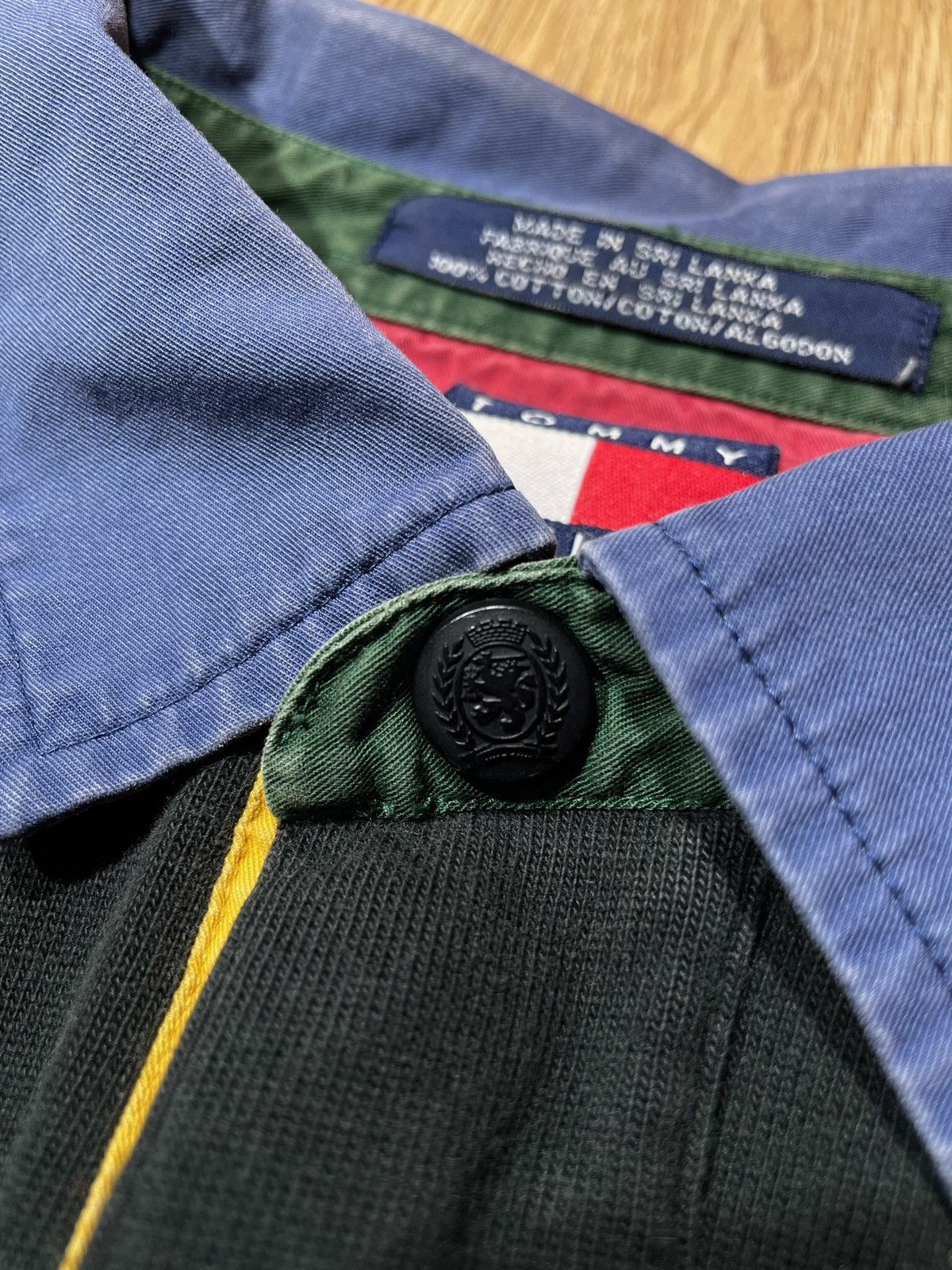 Tommy Hilfiger × Vintage Polo T-shirt Tommy Hilfiger Outdoors 90’s Vintage Size US L / EU 52-54 / 3 - 7 Thumbnail