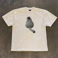 Japanese Brand White street fashion blueberry pattern cotton t-shirt Size US M / EU 48-50 / 2 - 6 Thumbnail