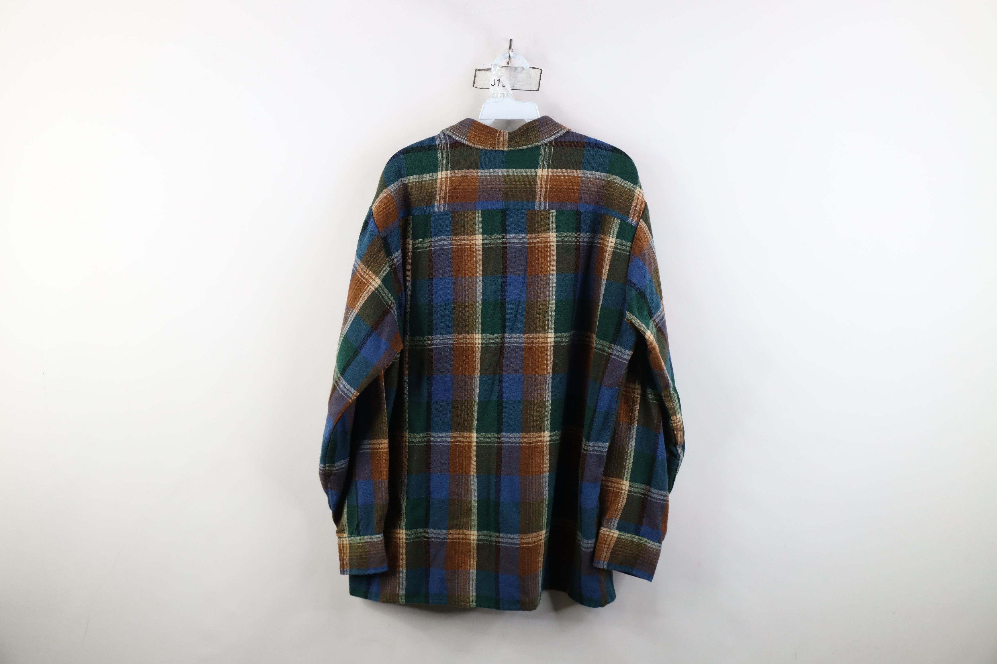 Vintage Vintage 80s 90s Streetwear Button Shirt Earth Tone Plaid Size US L / EU 52-54 / 3 - 9 Thumbnail