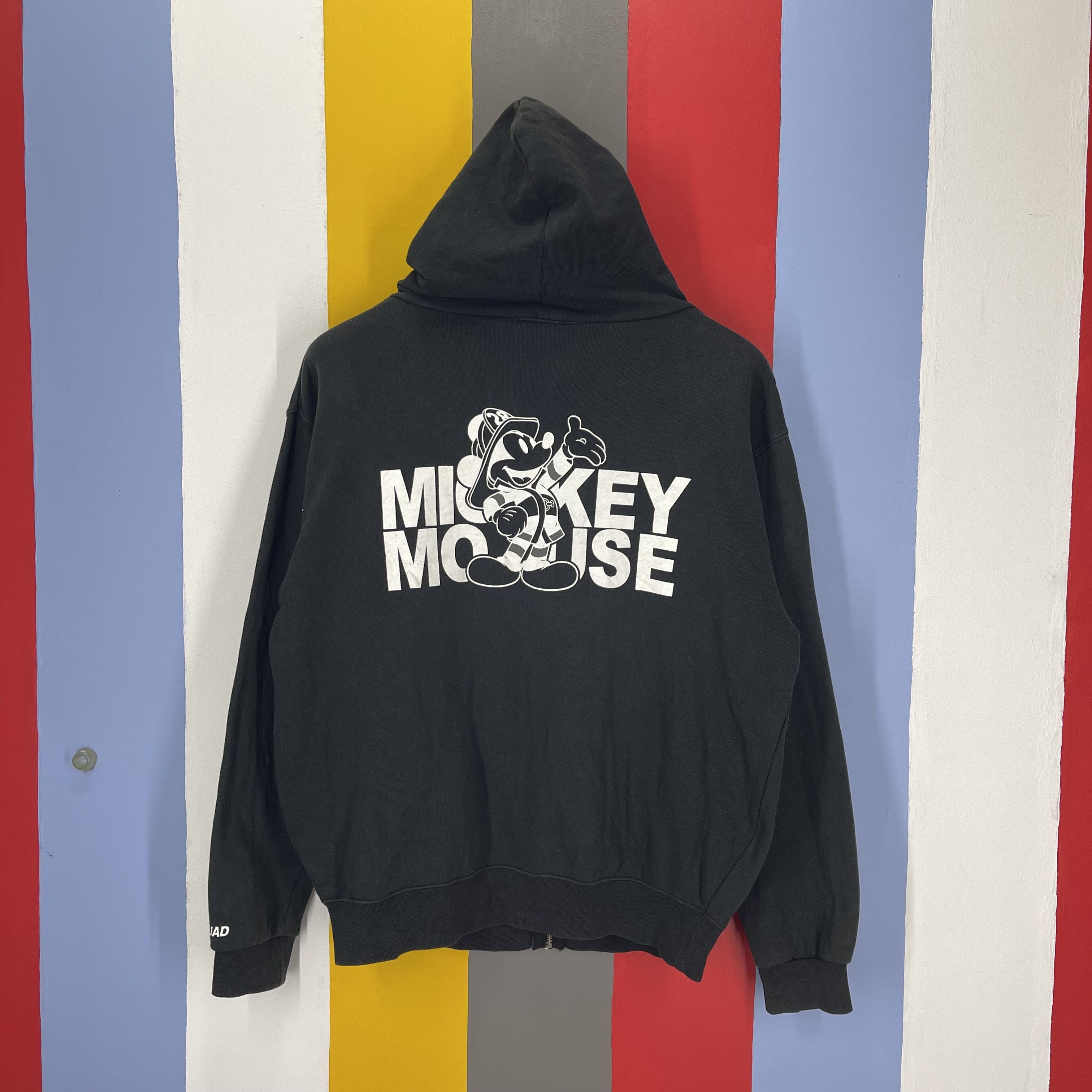 MICKEY MOUSE x RESQUE SQUAD Zipper Hoodie #2053/15