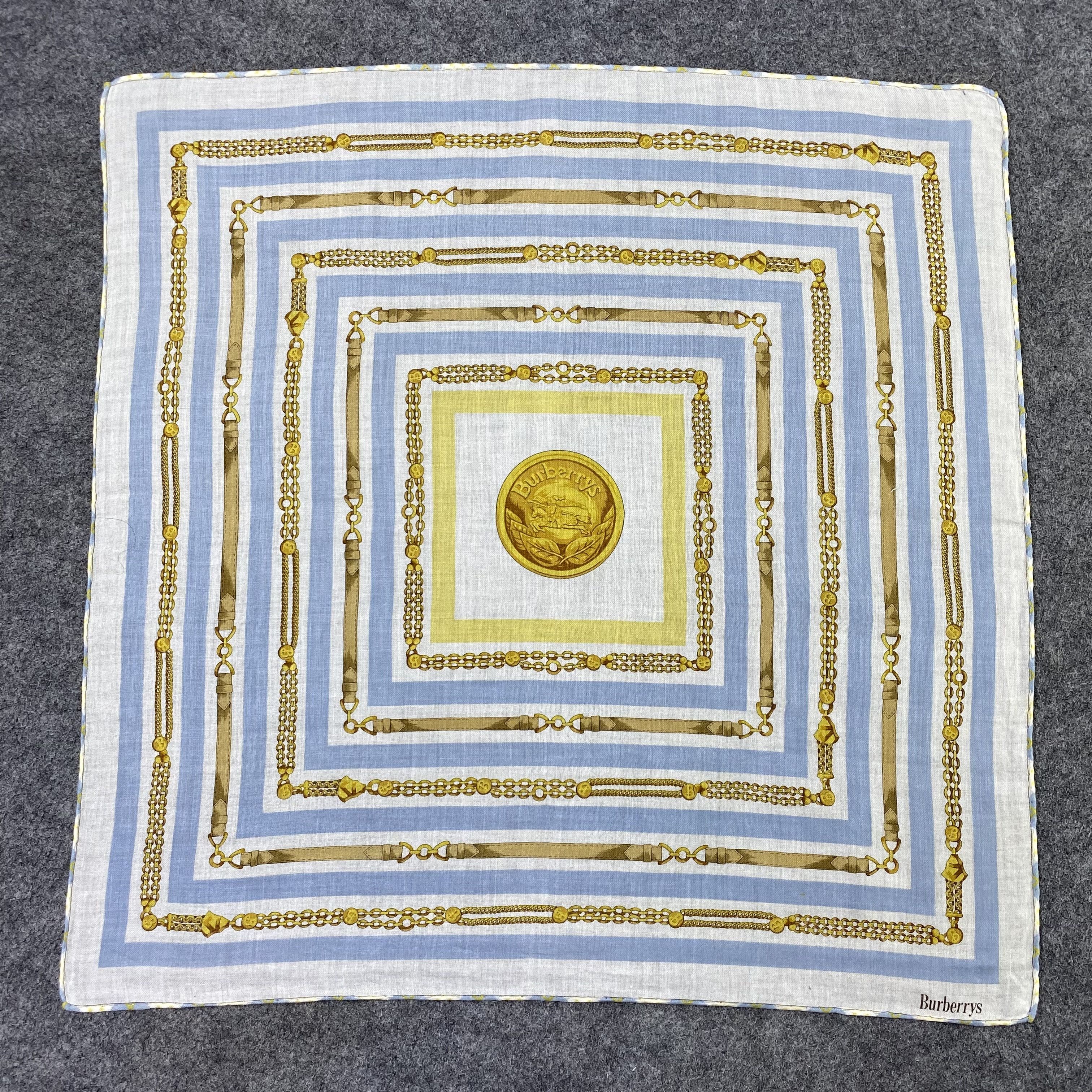 Burberry Burberry Handkerchief Neckerchief Bandana-B1785 Size ONE SIZE - 3 Thumbnail