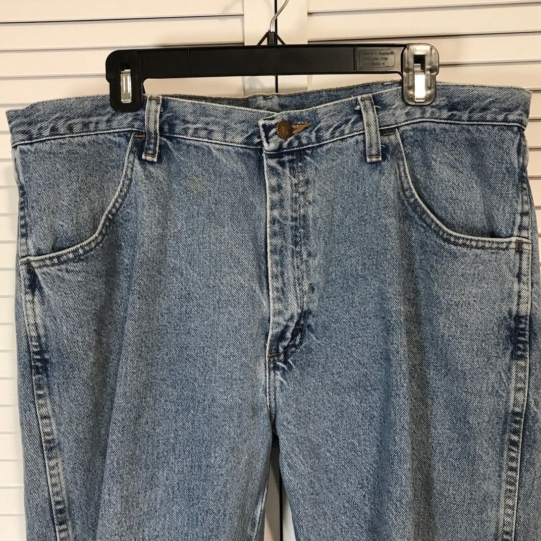 Rustler Wrangler Rustler 90s Denim Straight Leg Jeans Men 38” Size US 38 / EU 54 - 3 Thumbnail