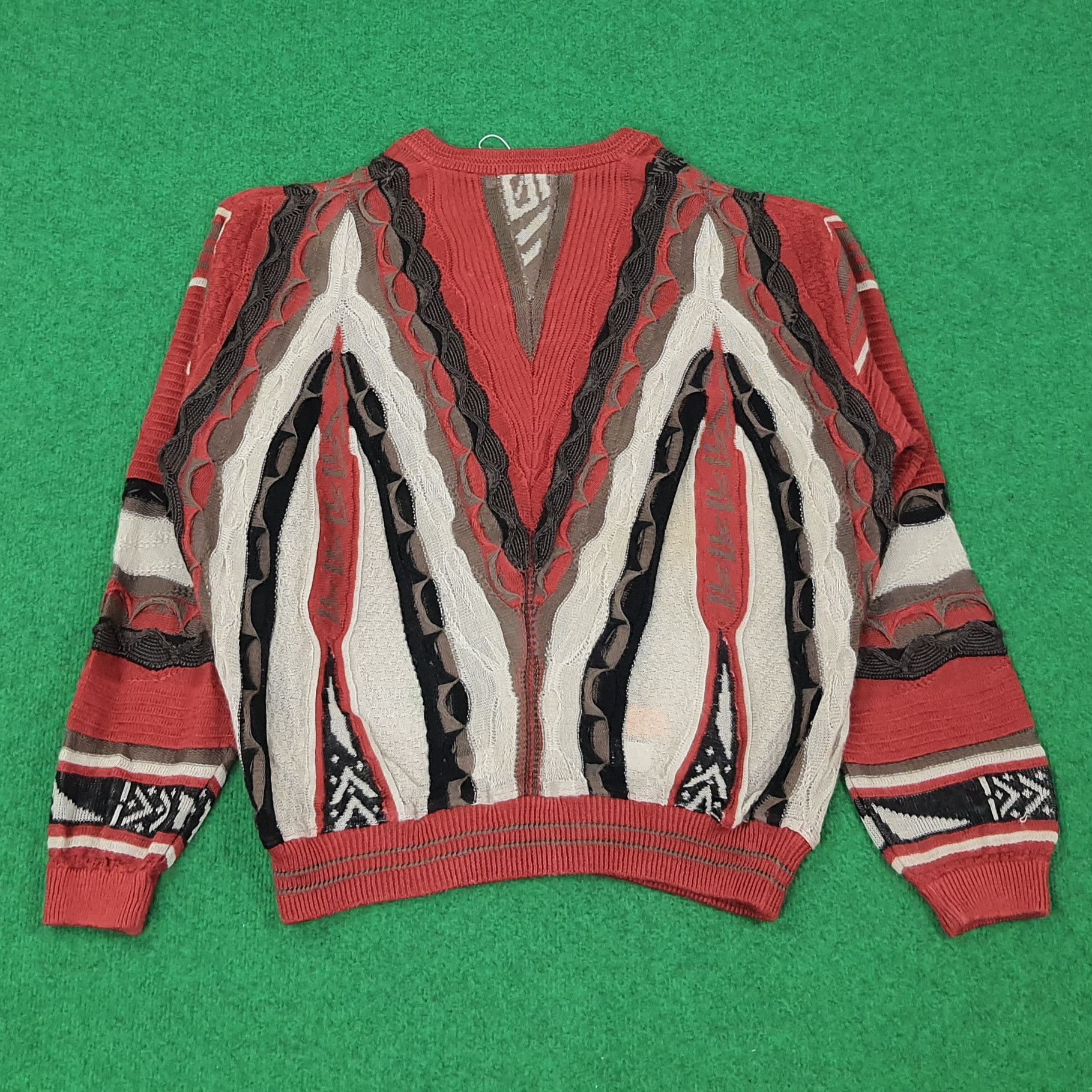 Other Vintage CORSINI Italia Designer Sweatshirt C240N16 Size US L / EU 52-54 / 3 - 3 Thumbnail