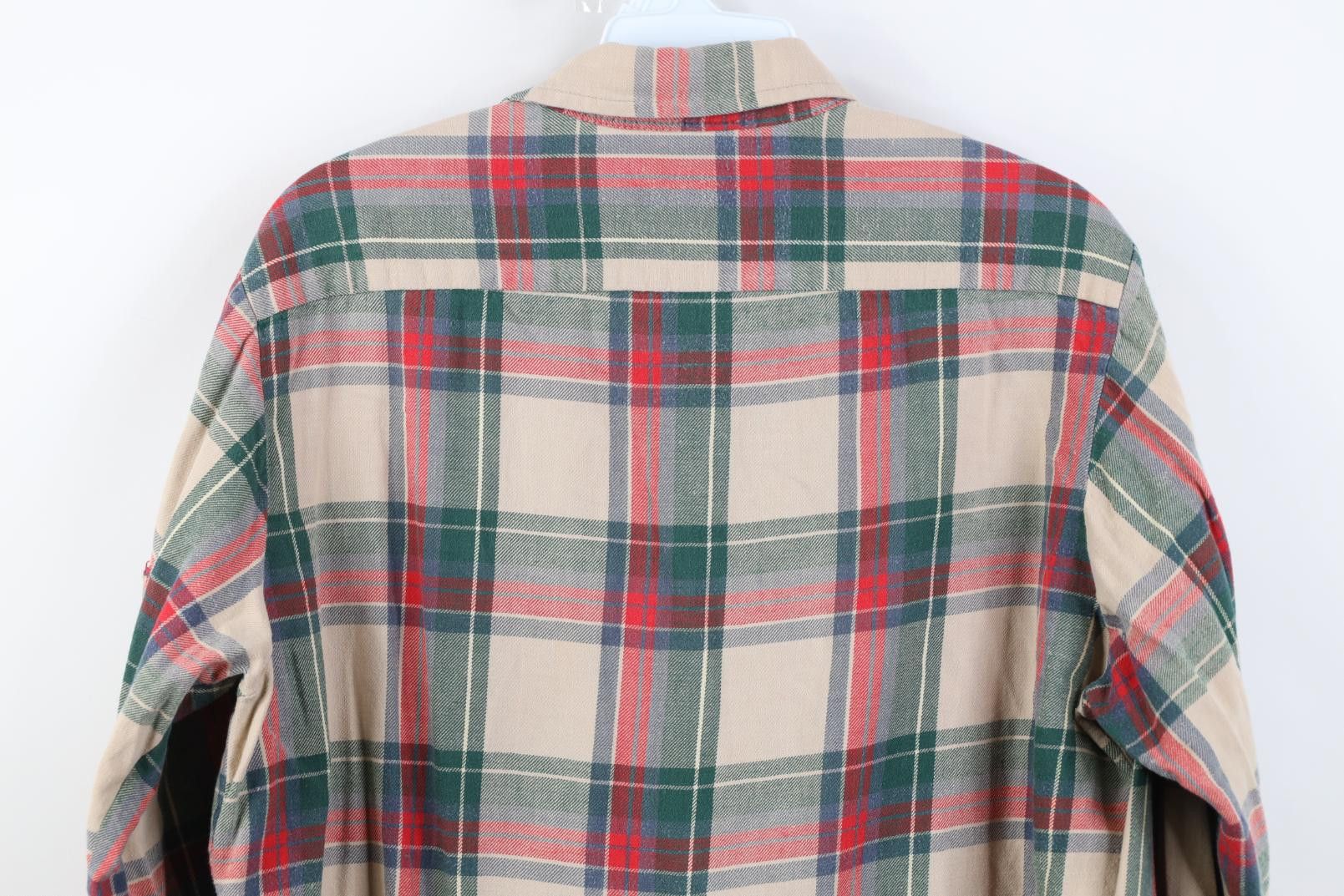 Vintage Vintage 70s Macys Flannel Collared Button Shirt Plaid Size US M / EU 48-50 / 2 - 13 Thumbnail