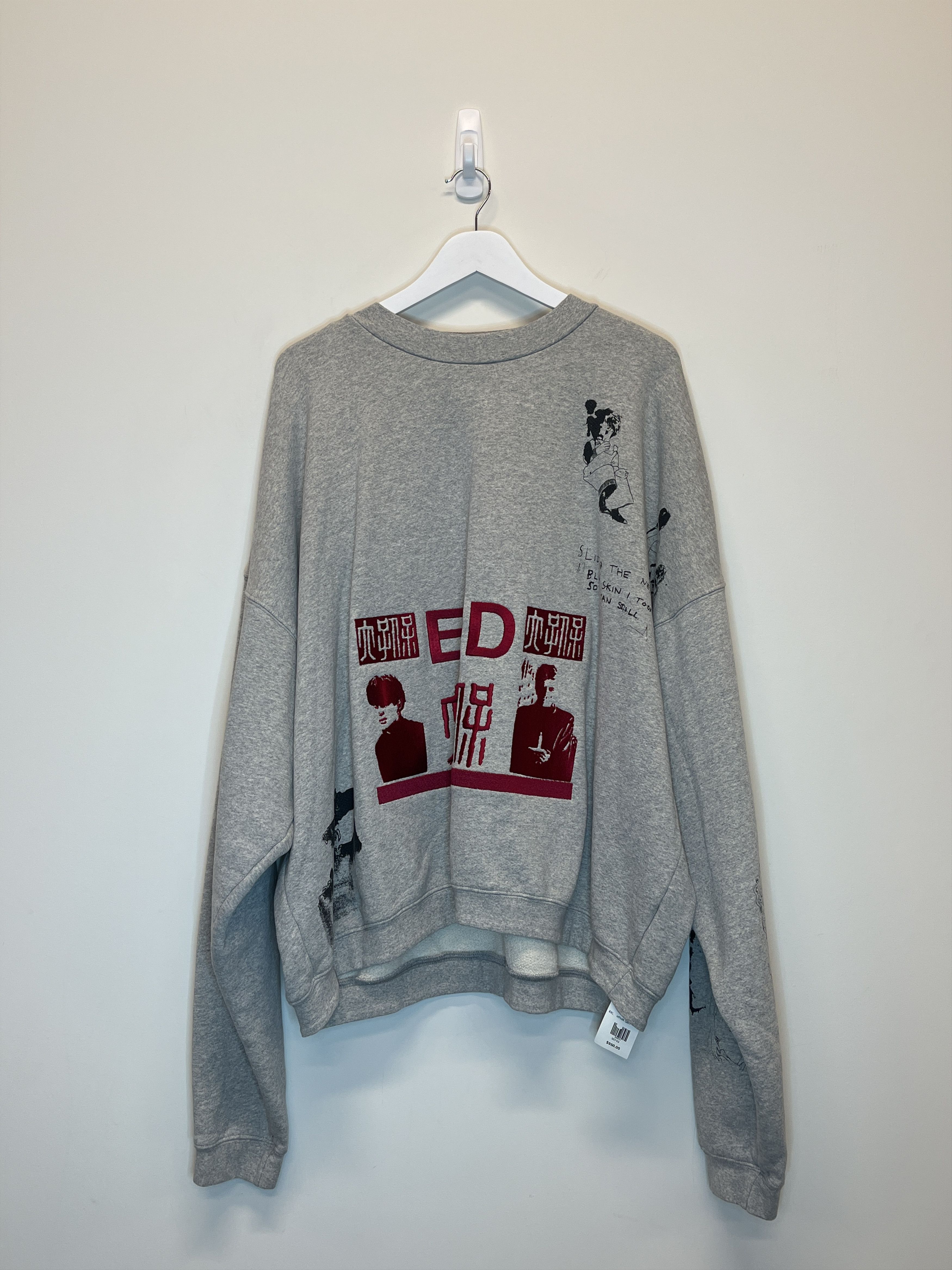 Enfants Riches Deprimes SS23 Oceanic Embroidered Sweatshirt Size US XXL / EU 58 / 5 - 1 Thumbnail
