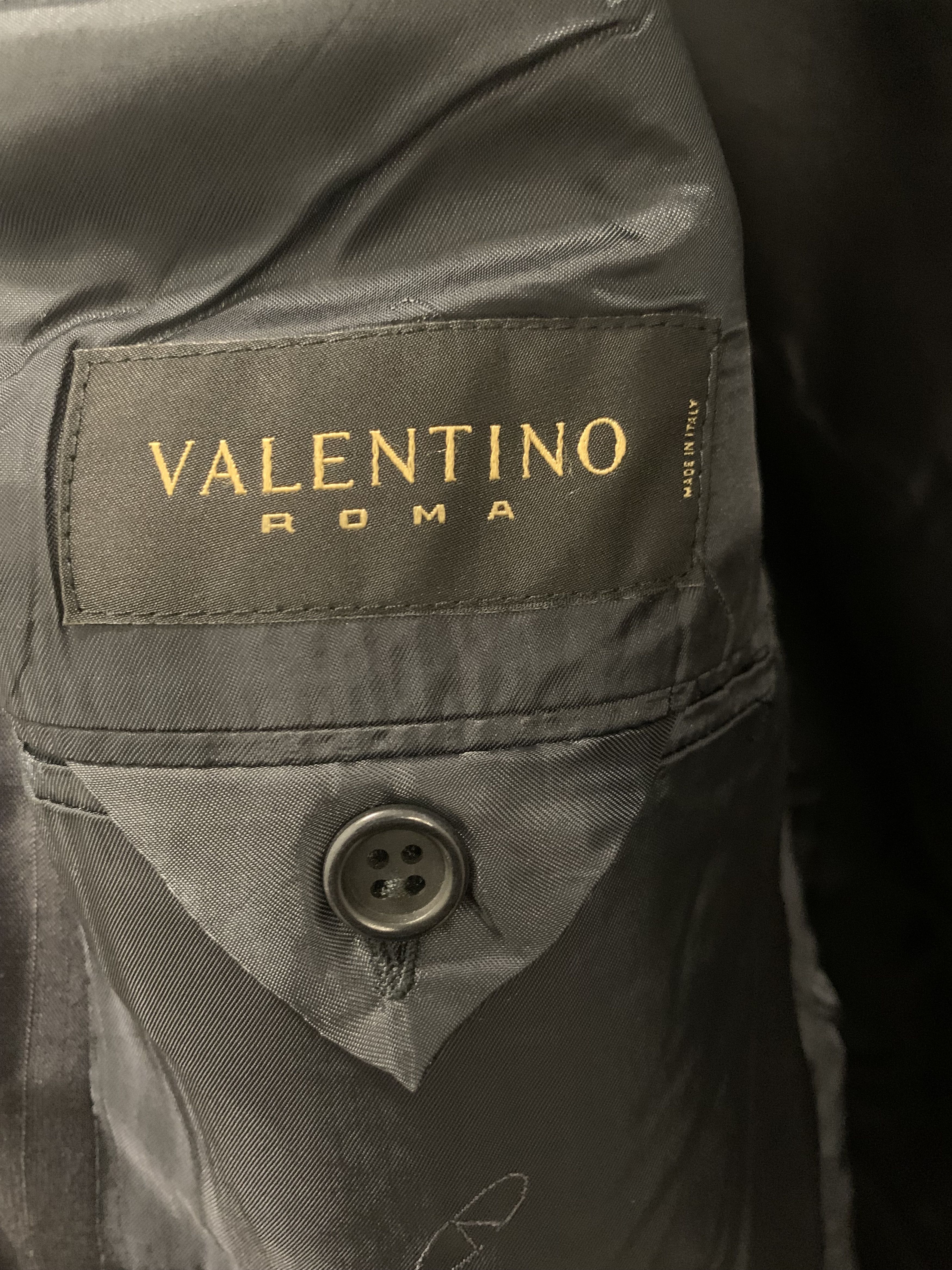 Valentino Valentino mens blazer jacket wool Italy Size 42R - 2 Thumbnail