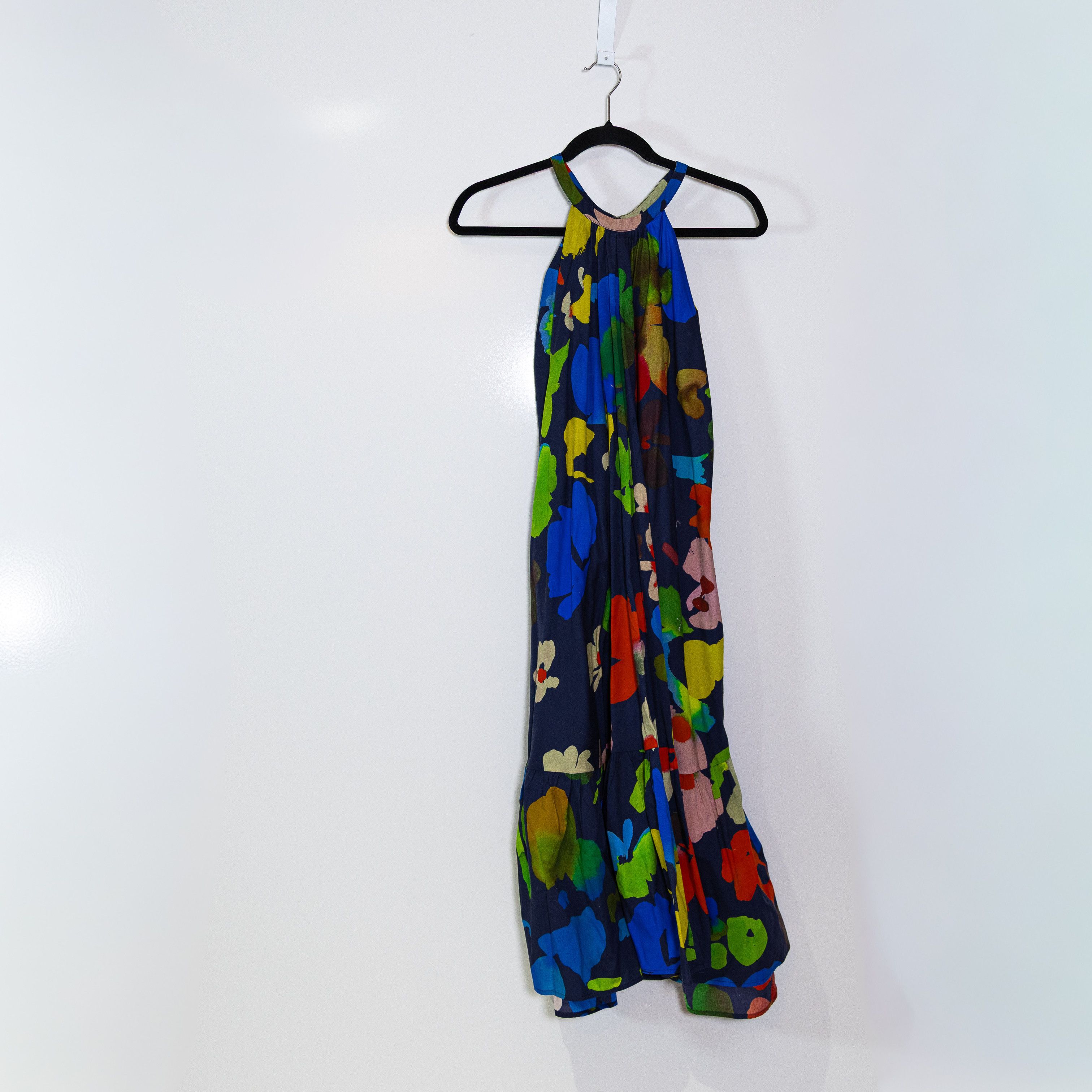 Other Whit Two Floral Flower Abstract Print Pattern Size S / US 4 / IT 40 - 1 Thumbnail