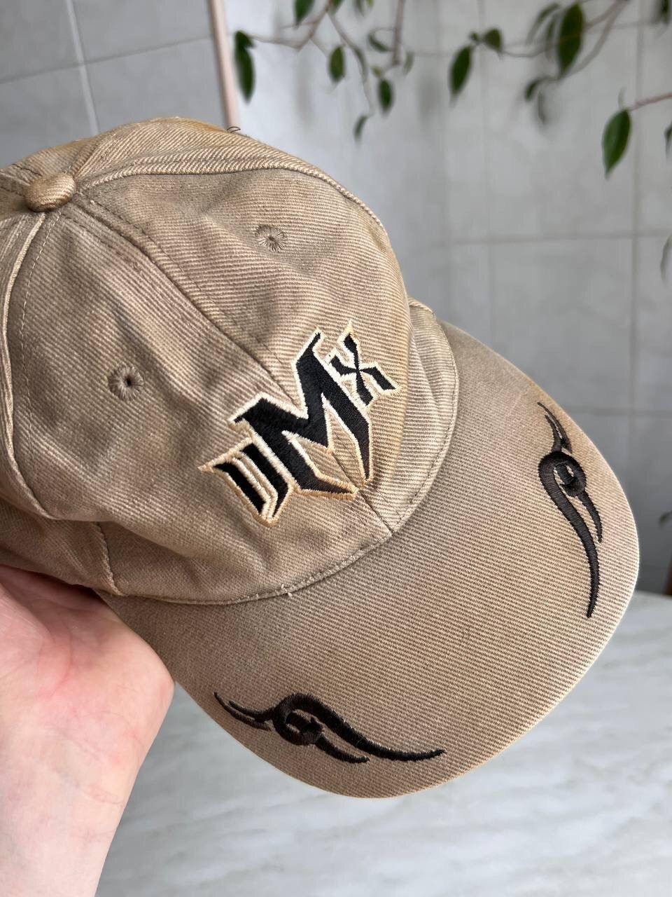 Band Tees × Rap Tees Vintage 90s DMX rap logo cap FlexFit Earl Simmons Music Size ONE SIZE - 3 Thumbnail