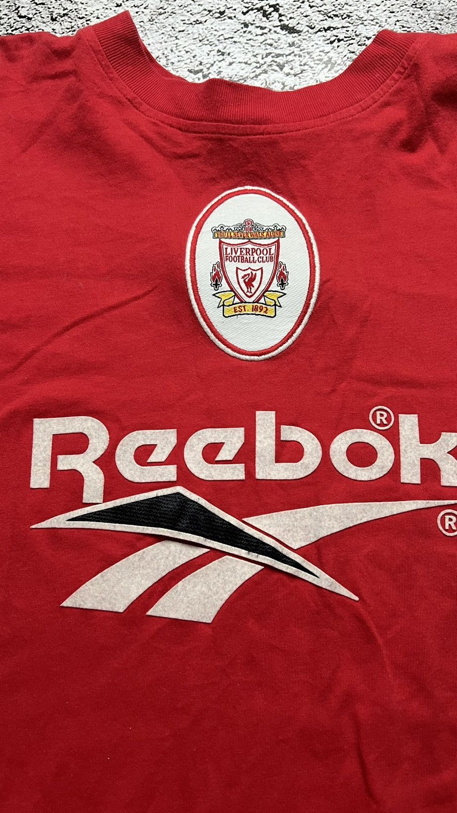 Reebok 1996-1997 FC Liverpool Reebok vintage T shirt Size US XL / EU 56 / 4 - 3 Thumbnail