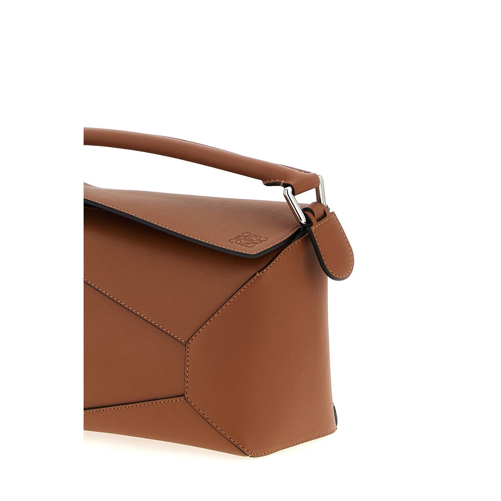 Loewe LOEWE Puzzle Small Edge $3850 Brown Leather Handbag New & Au Size ONE SIZE - 3 Thumbnail
