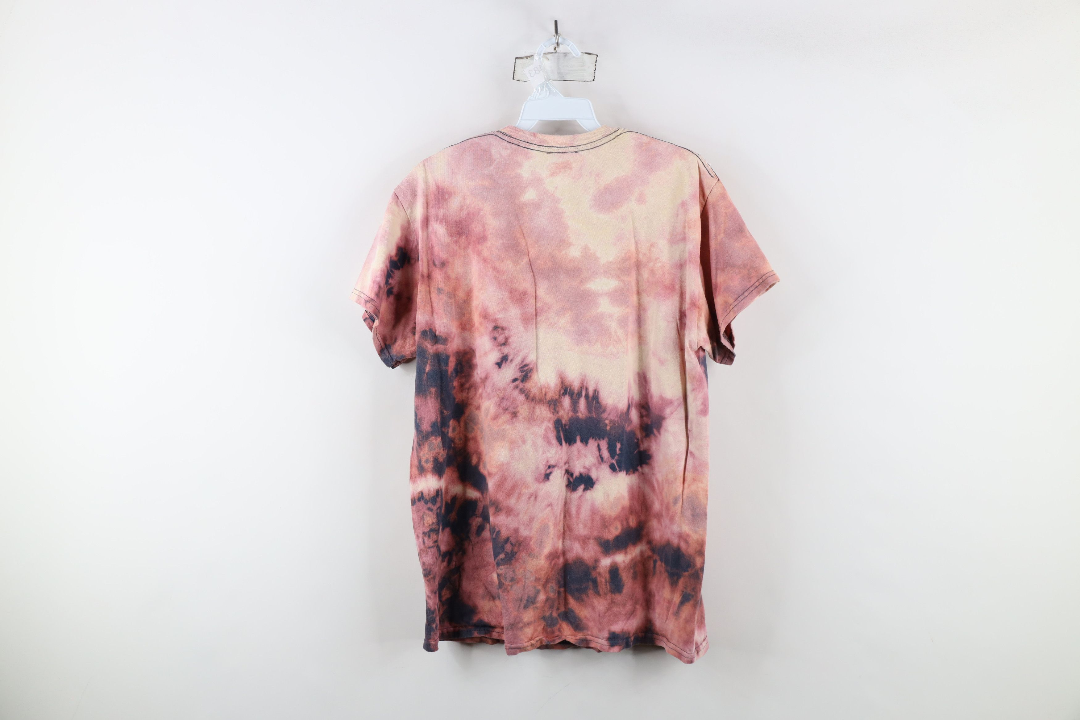 Vintage Vintage 90s Streetwear Acid Wash Hawaii T-Shirt Trippy Size M / US 6-8 / IT 42-44 - 9 Thumbnail
