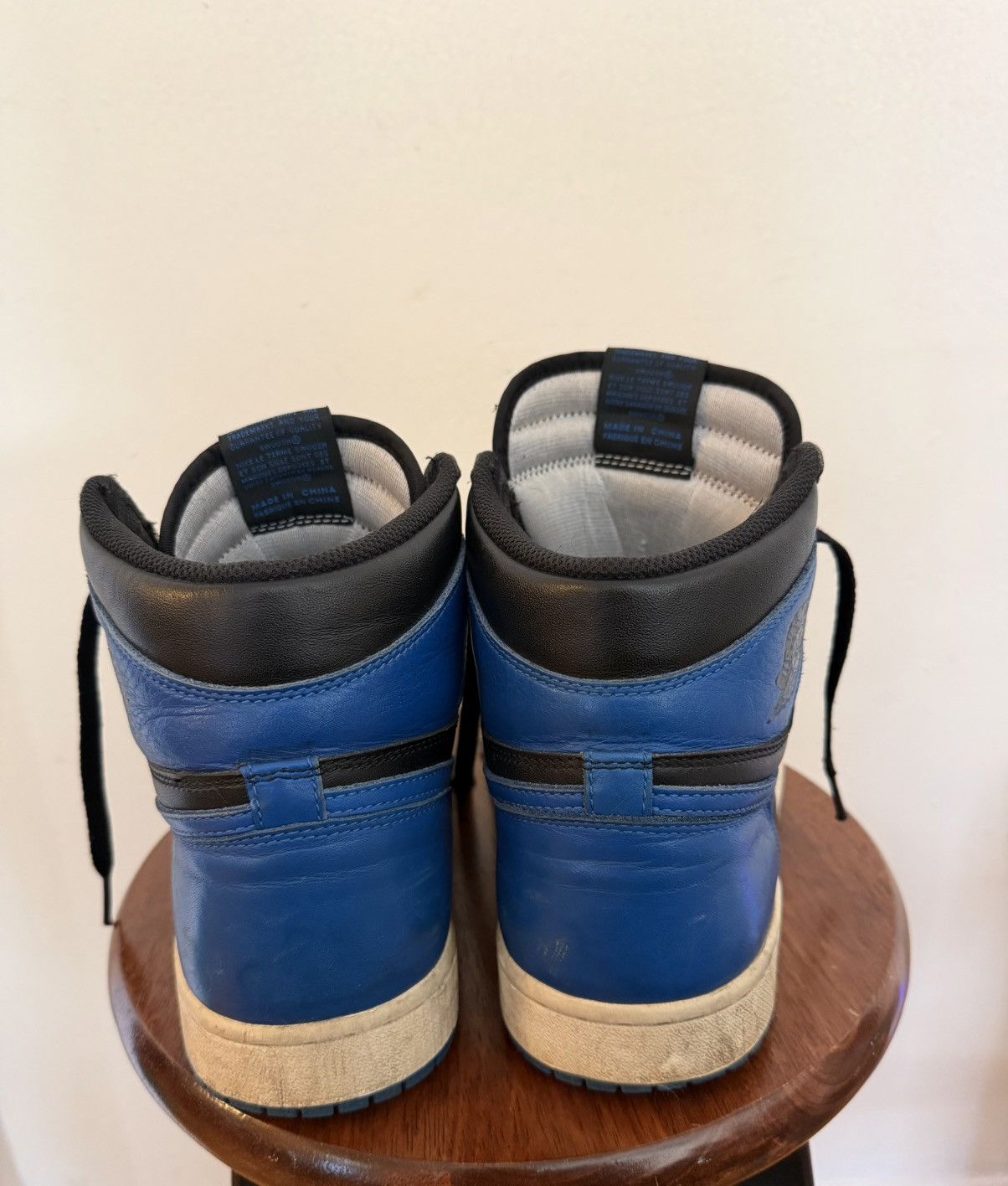 Jordan Brand Jordan 1 Royal Retro (2017) Size US 10.5 / EU 43-44 - 4 Thumbnail