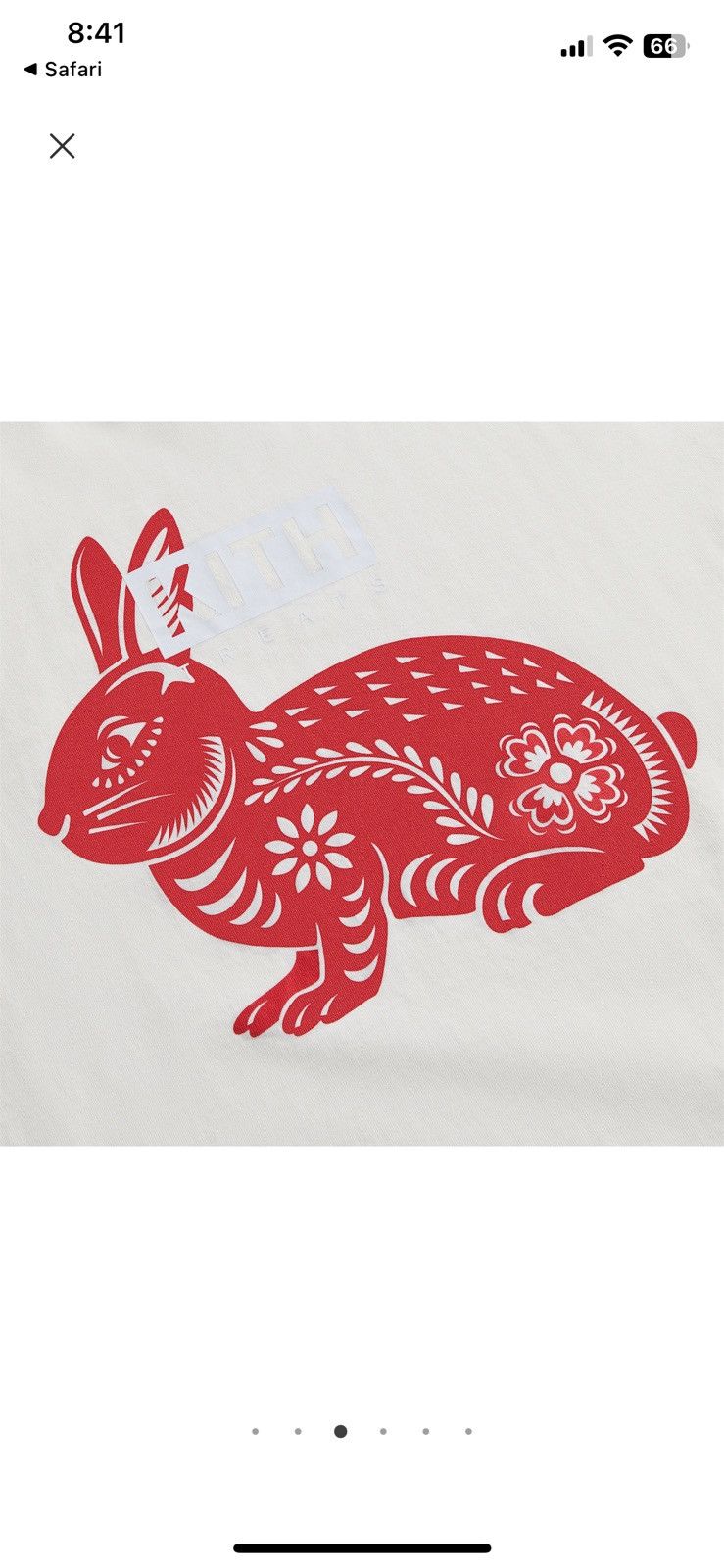 Kith Kith Treats Year of the Rabbit Vintage Tee Size US M / EU 48-50 / 2 - 5 Thumbnail