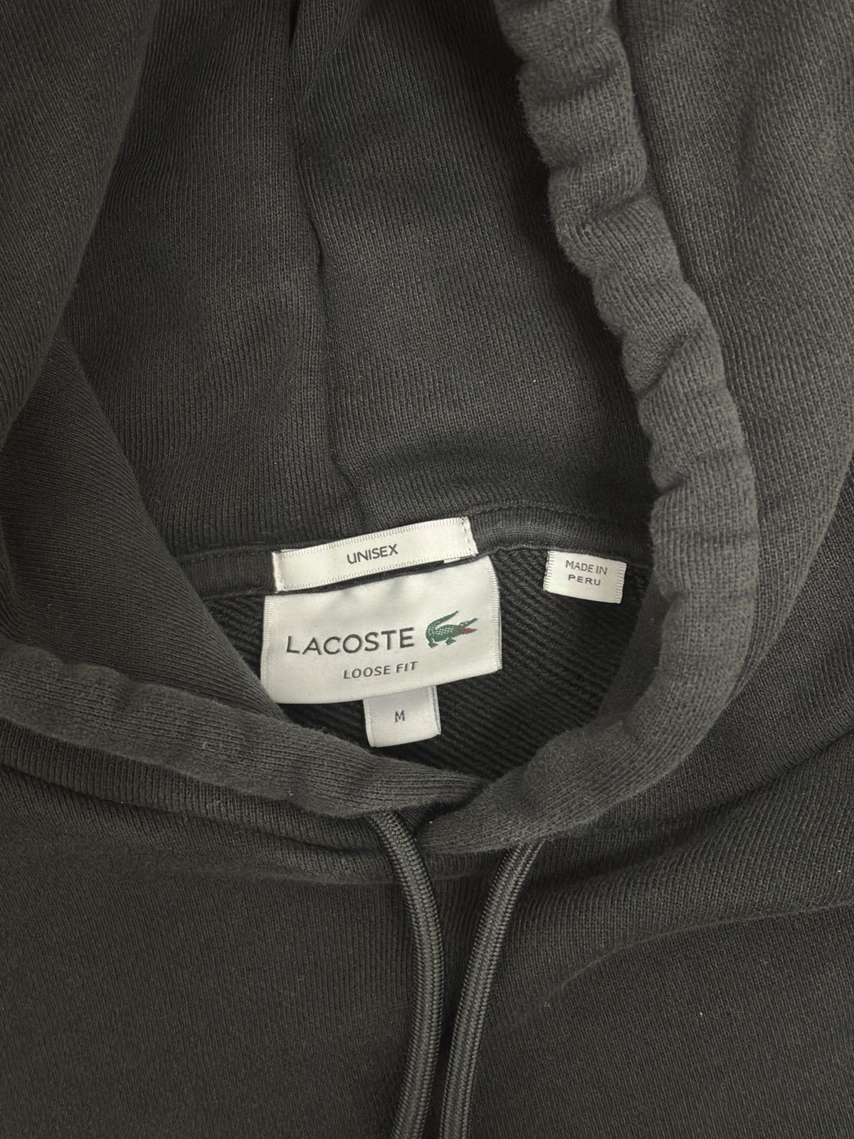 Lacoste Blank Lacoste Hoodie Relaxed Fit Size US S / EU 44-46 / 1 - 4 Thumbnail