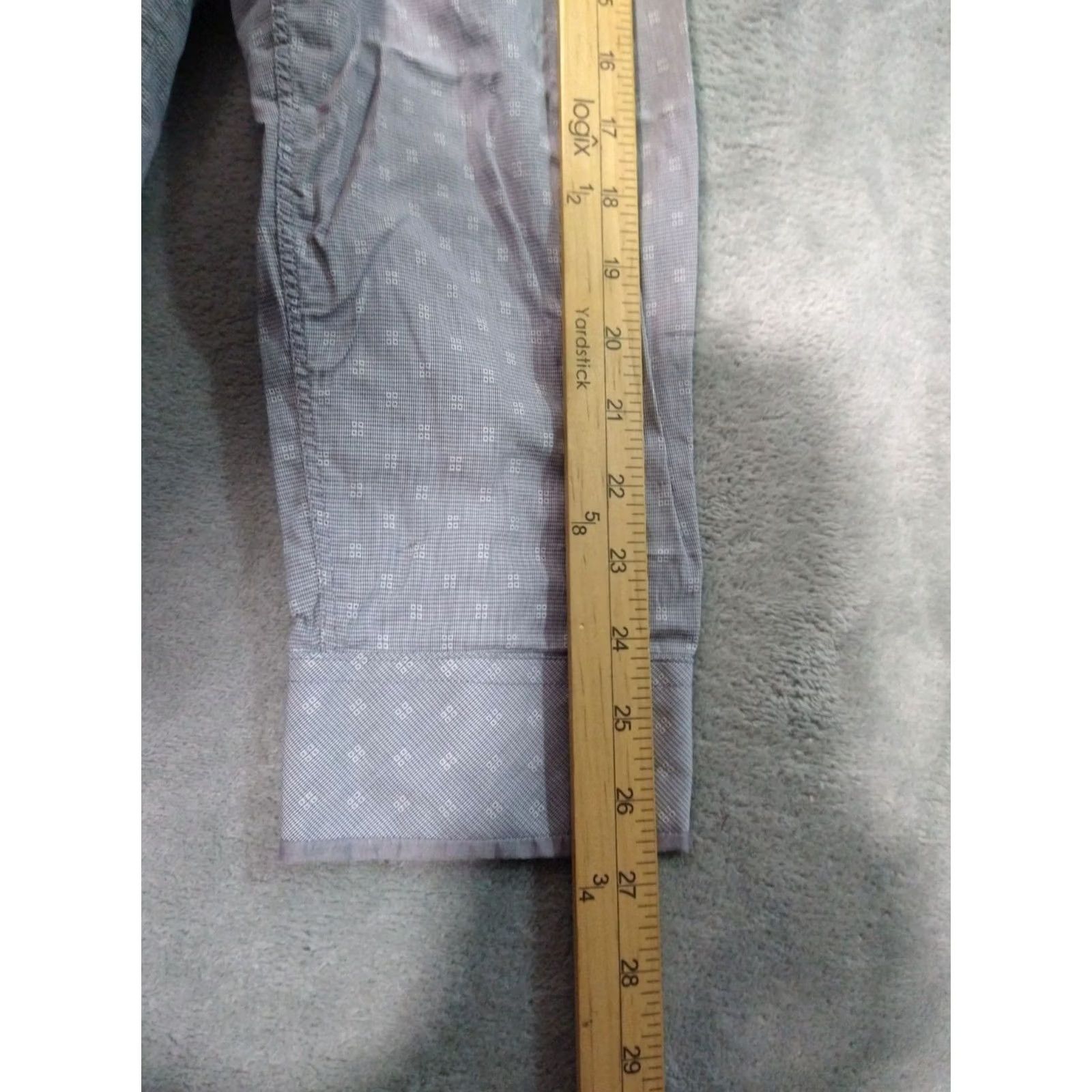 Vintage 7 Diamonds Shirt Mens 2XL Gray Long Sleeve Button Down Cowboy Western Snap Shirt Size US XXL / EU 58 / 5 - 6 Thumbnail